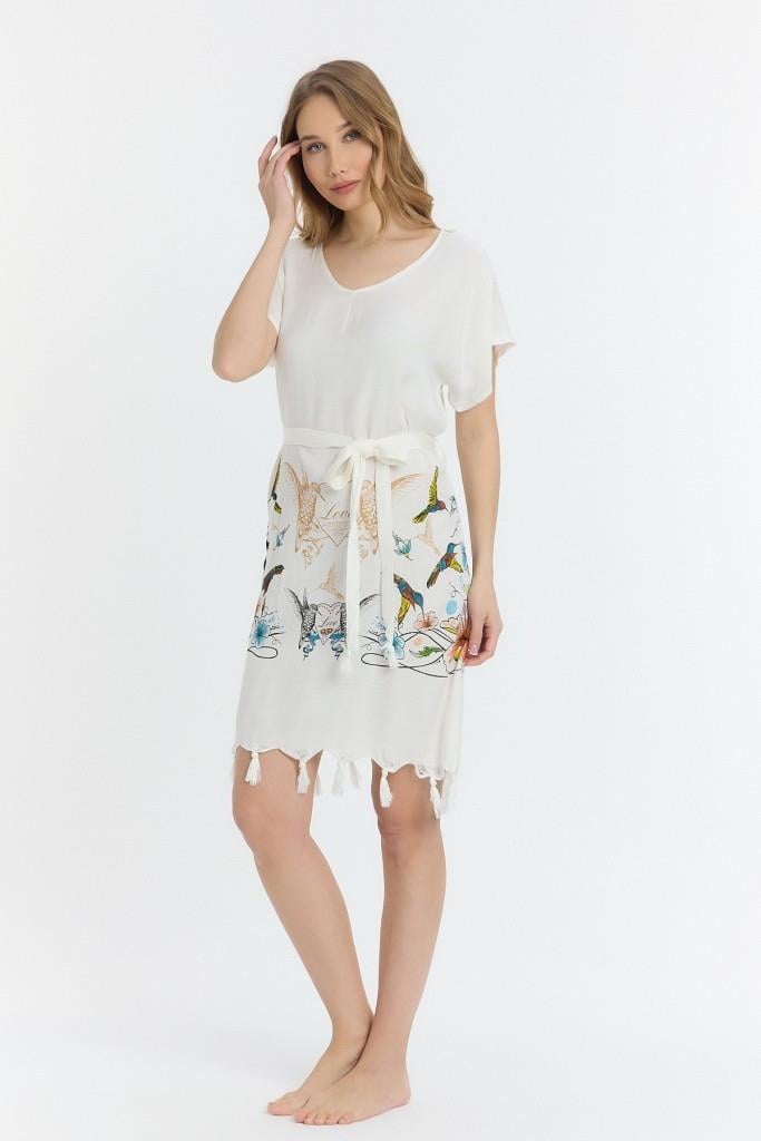 Copia Kadın Bambu Plaj Elbisesi