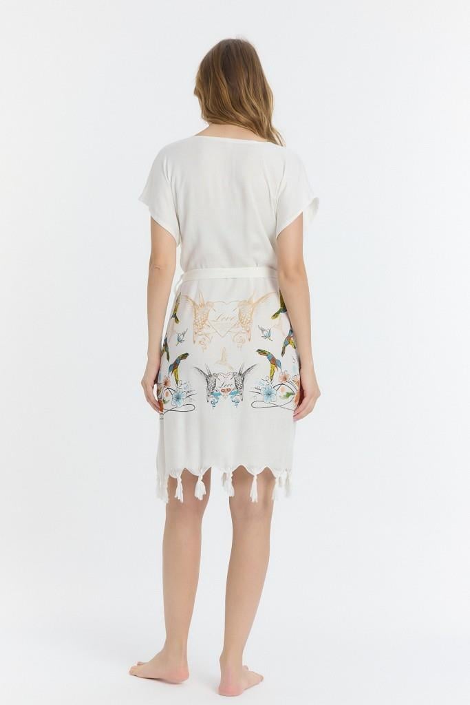 Copia Kadın Bambu Plaj Elbisesi