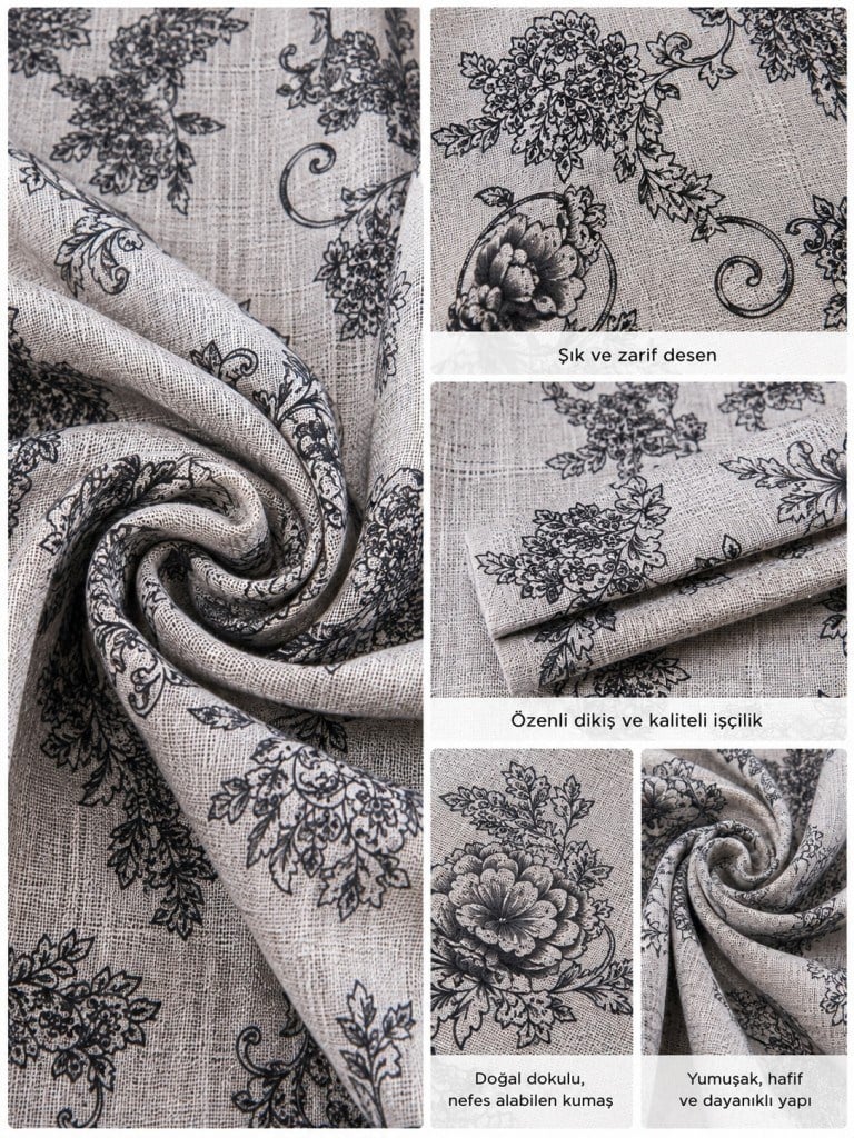 King size Desenli Pike Yatak Örtüsü Çift Kişilik 240x260 cm