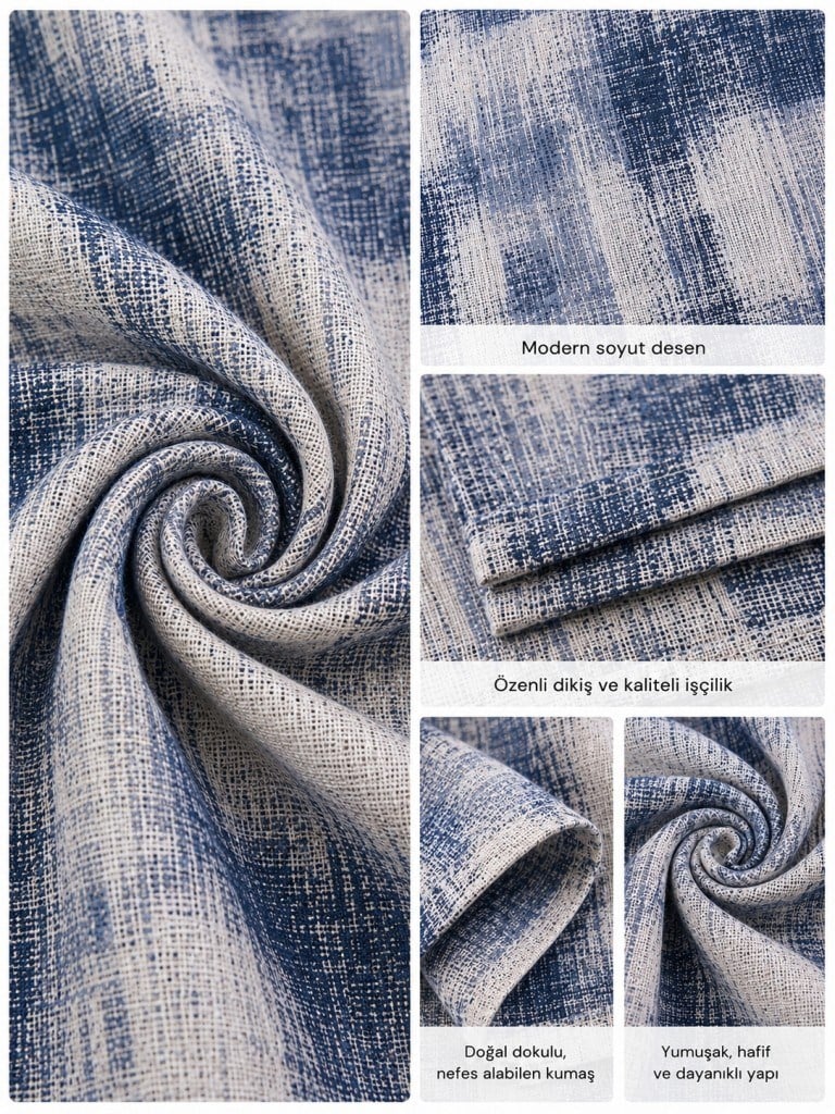 King size Desenli Pike Yatak Örtüsü Çift Kişilik 240x260 cm