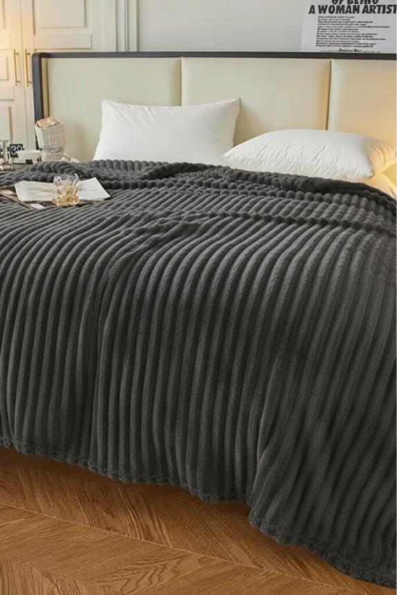 King size Fitilli Battaniye Battal Boy 240x260 cm