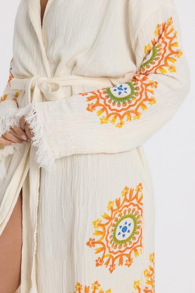 Muslin Peştemal Bornoz Banyo ve Plaj Elbisesi