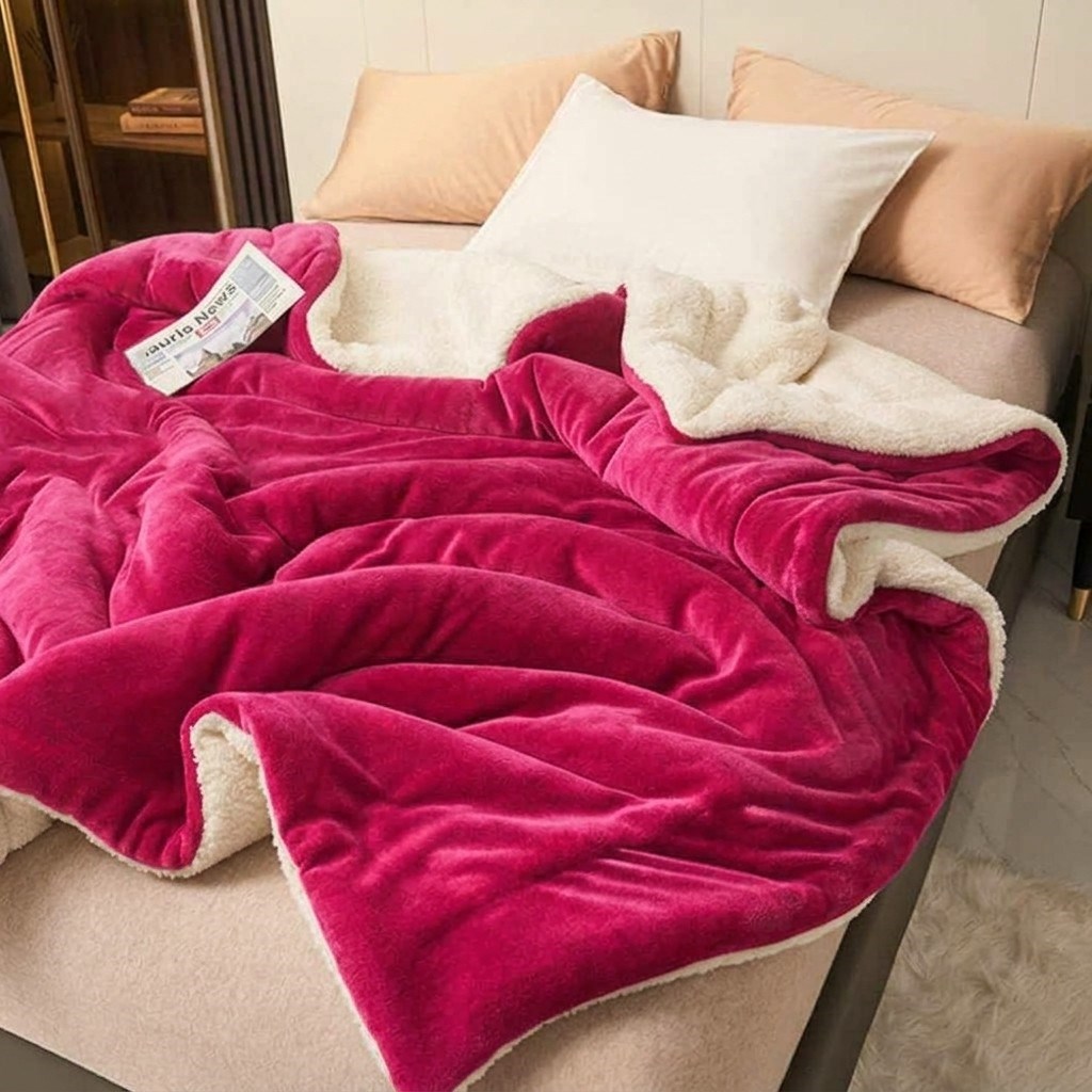 Sherpa Polar Battaniye Çift Taraflı Çift Kişilik 220x240 cm