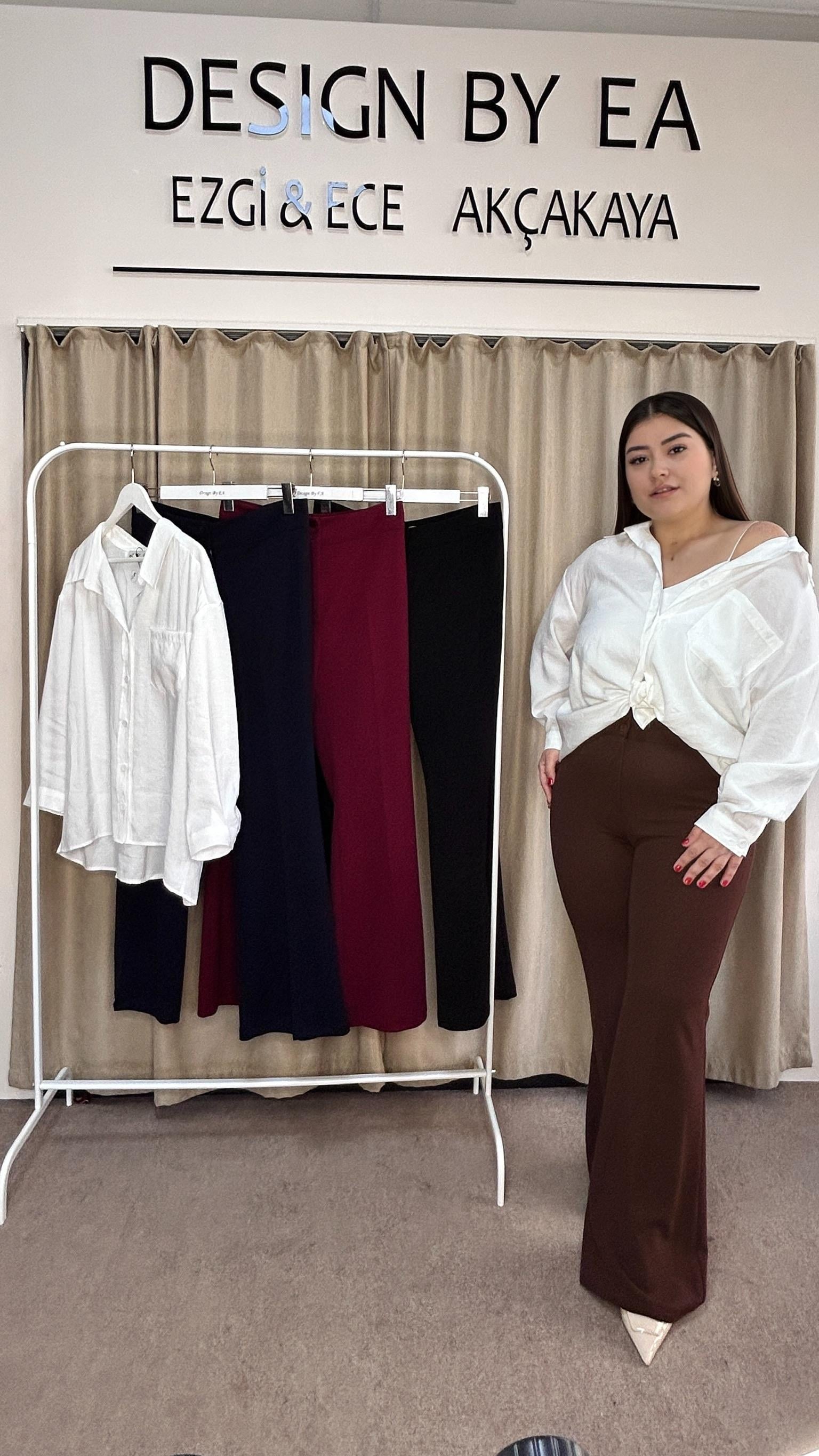 Cupro Kumaş Beyaz Gömlek