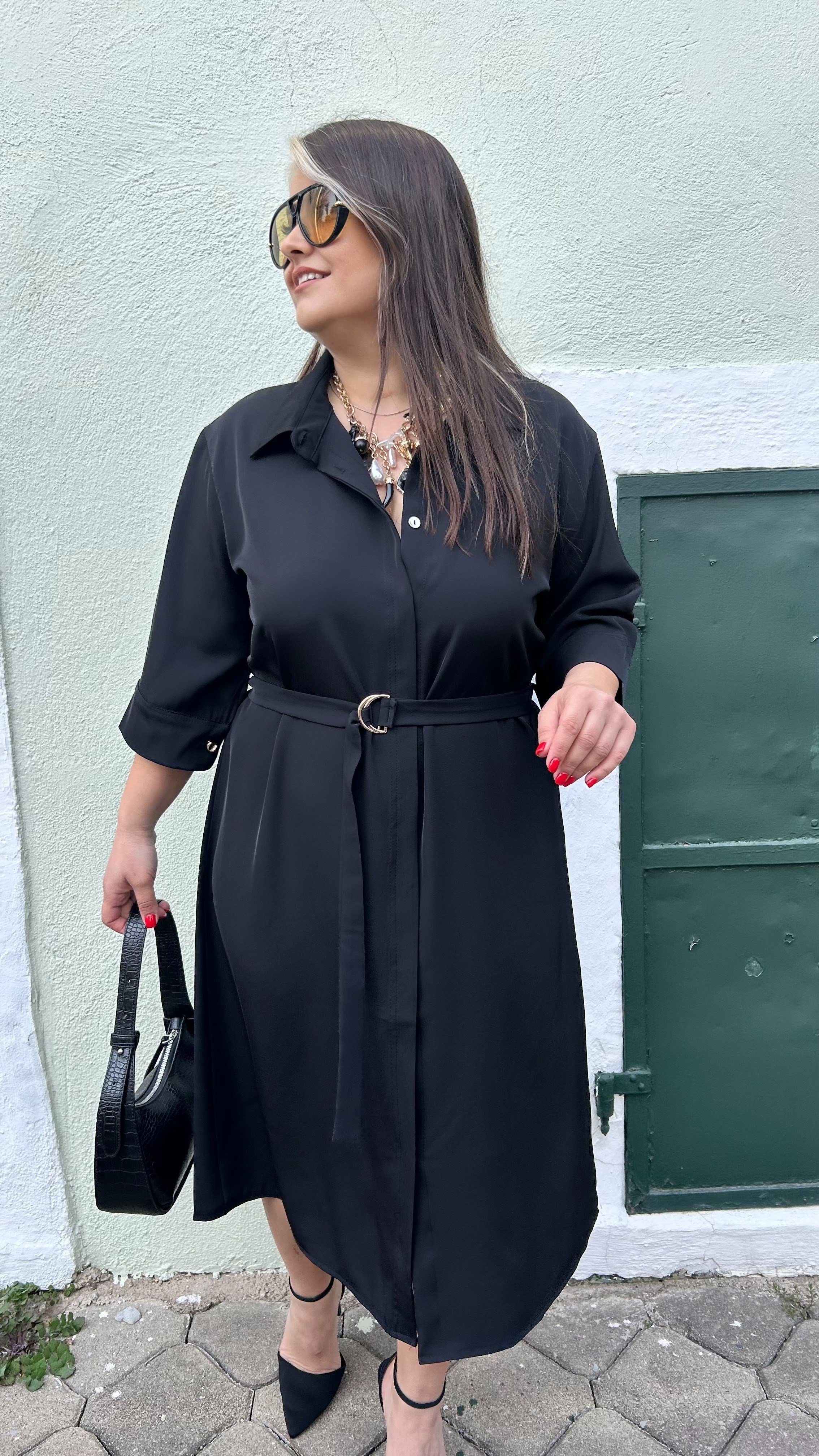 Dokuma Kumaş Premium Elbise