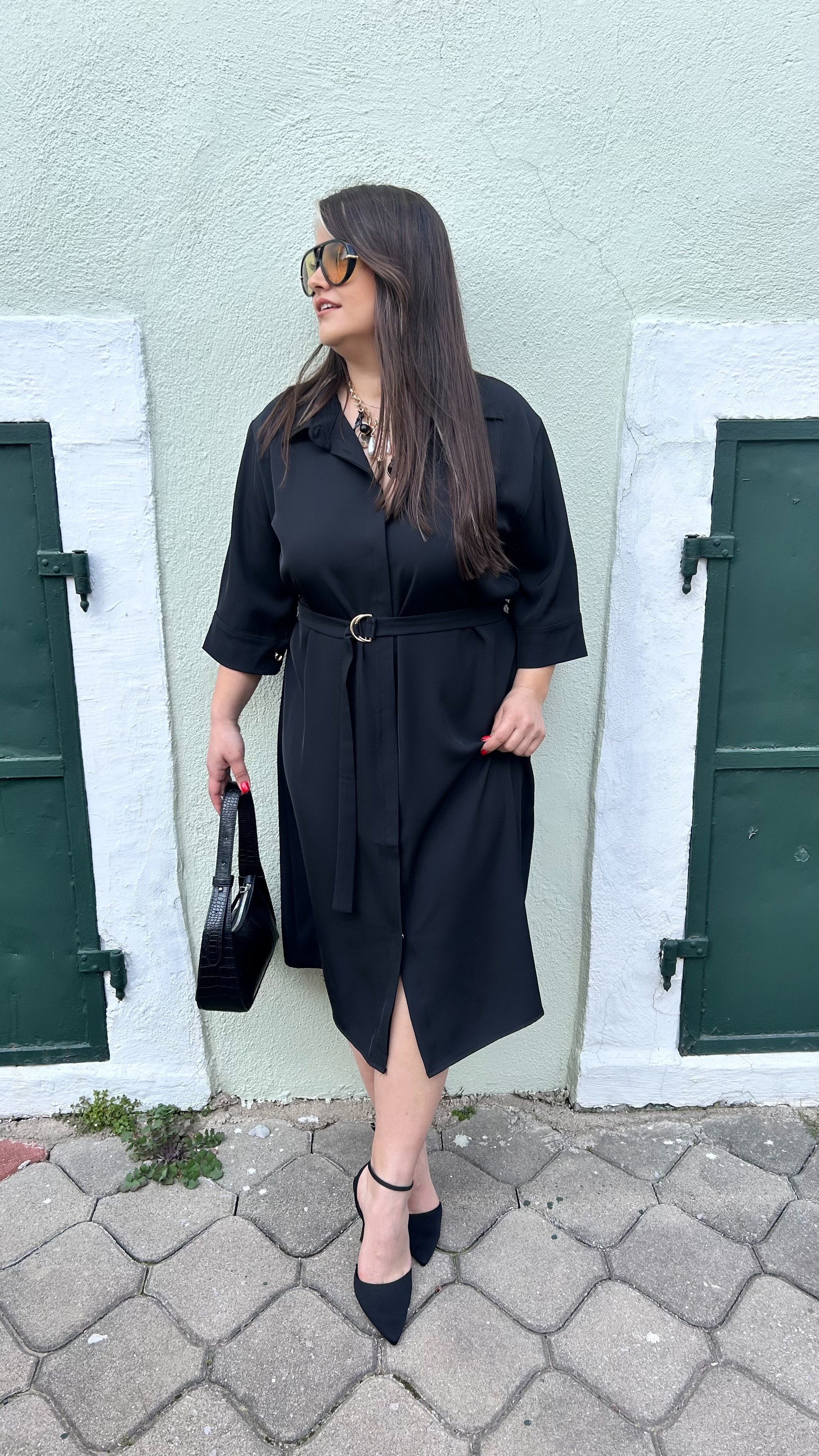 Dokuma Kumaş Premium Elbise