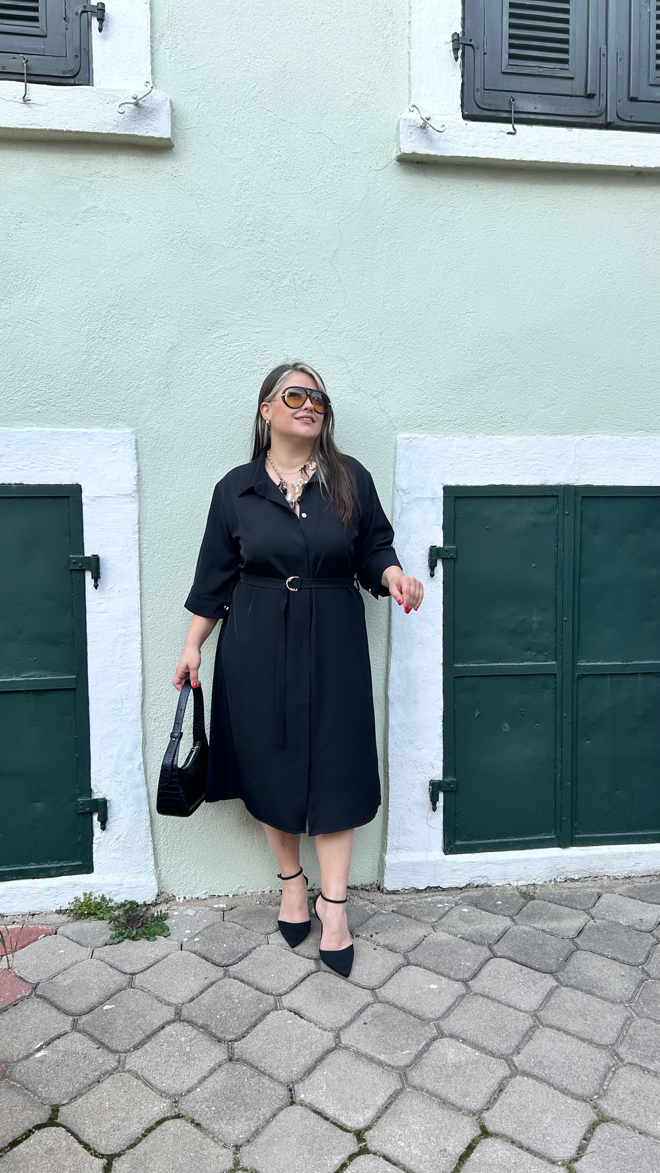 Dokuma Kumaş Premium Elbise