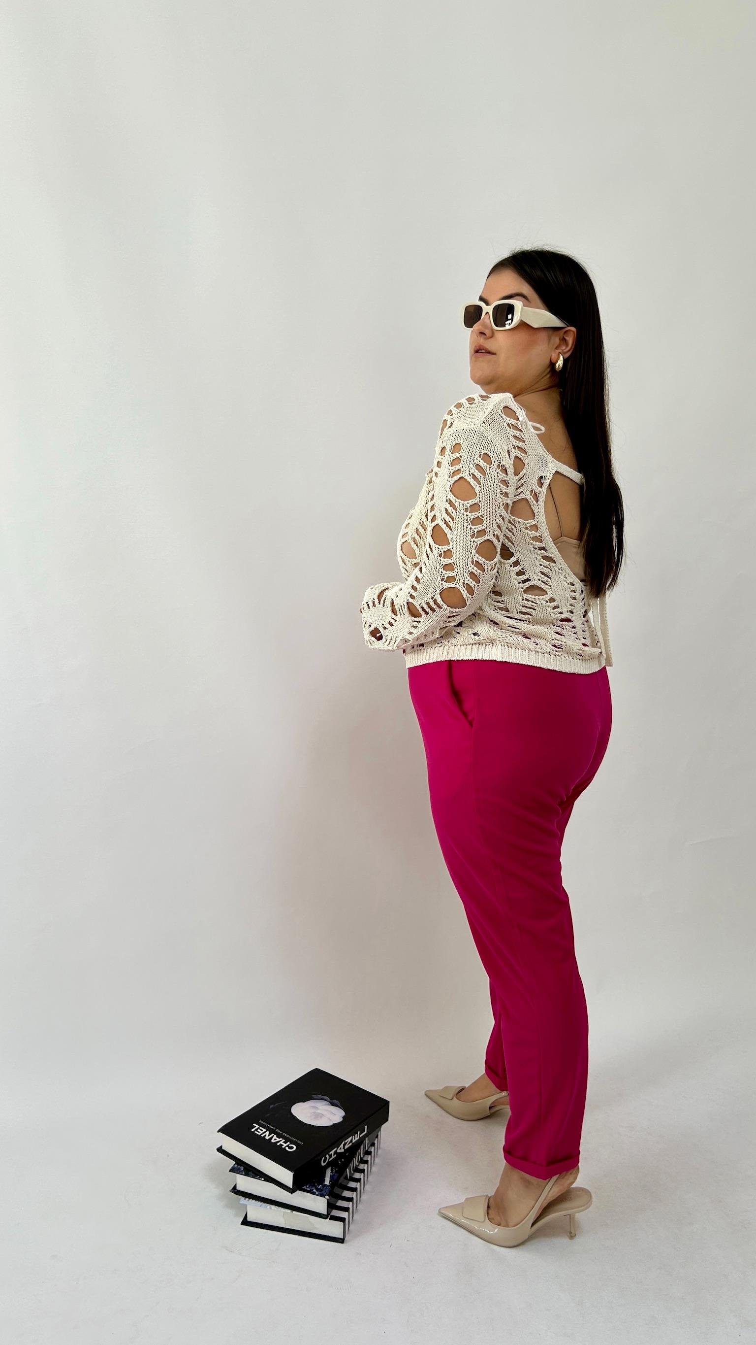 Fuşya Jogger Pantolon