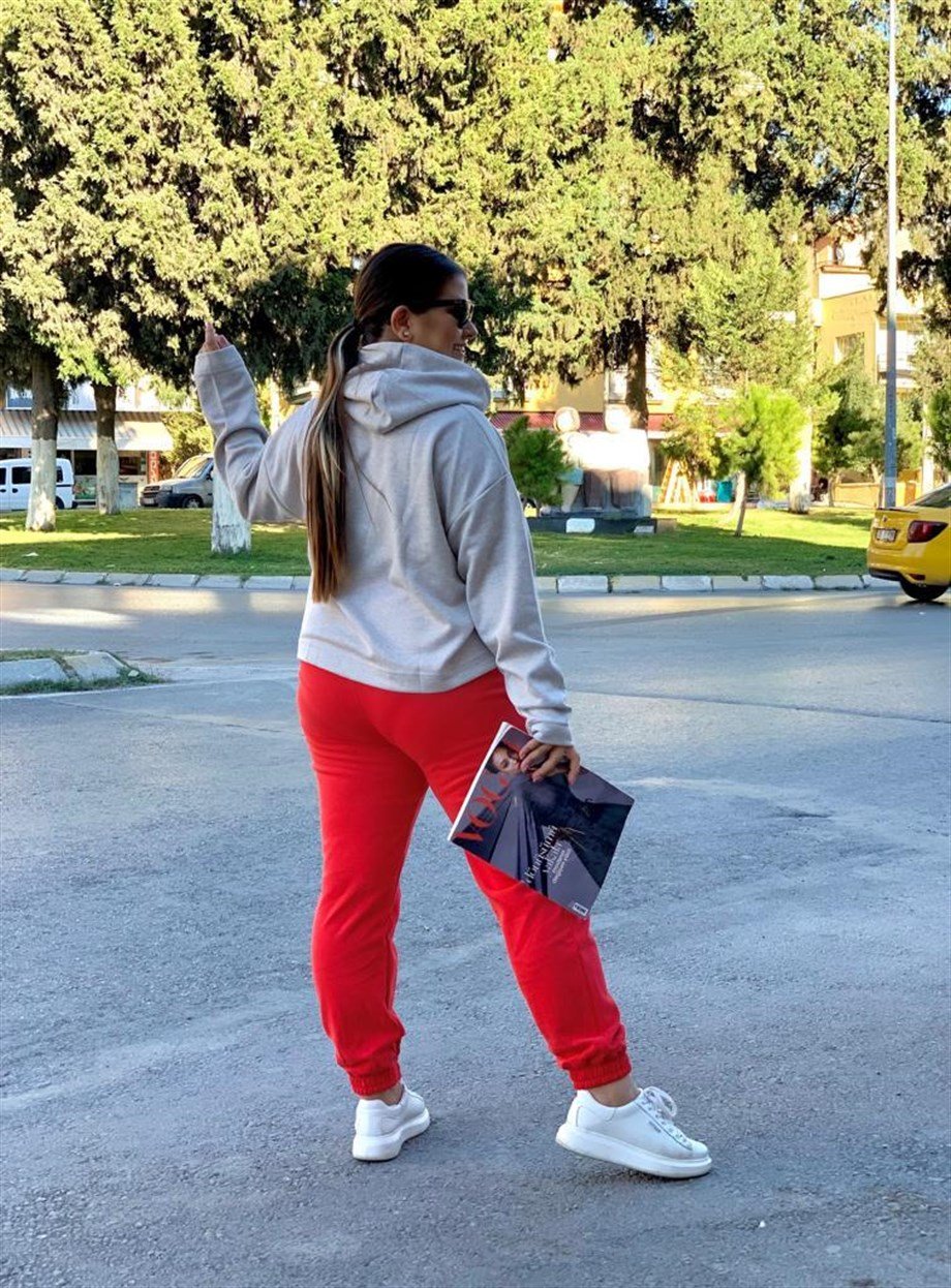 Gri Simli Sweatshirt