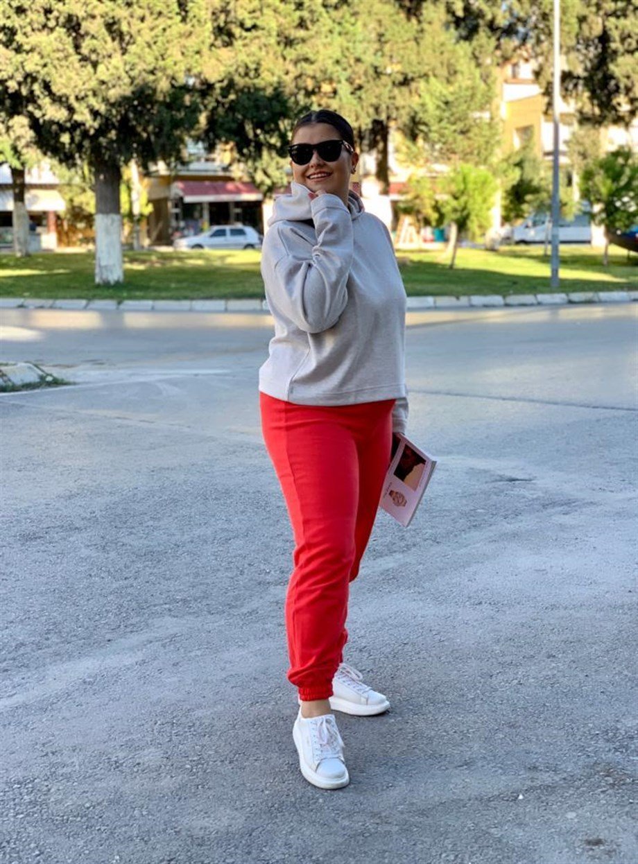 Gri Simli Sweatshirt