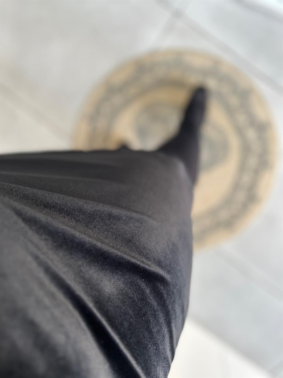 Kadife Kruvaze Elbise