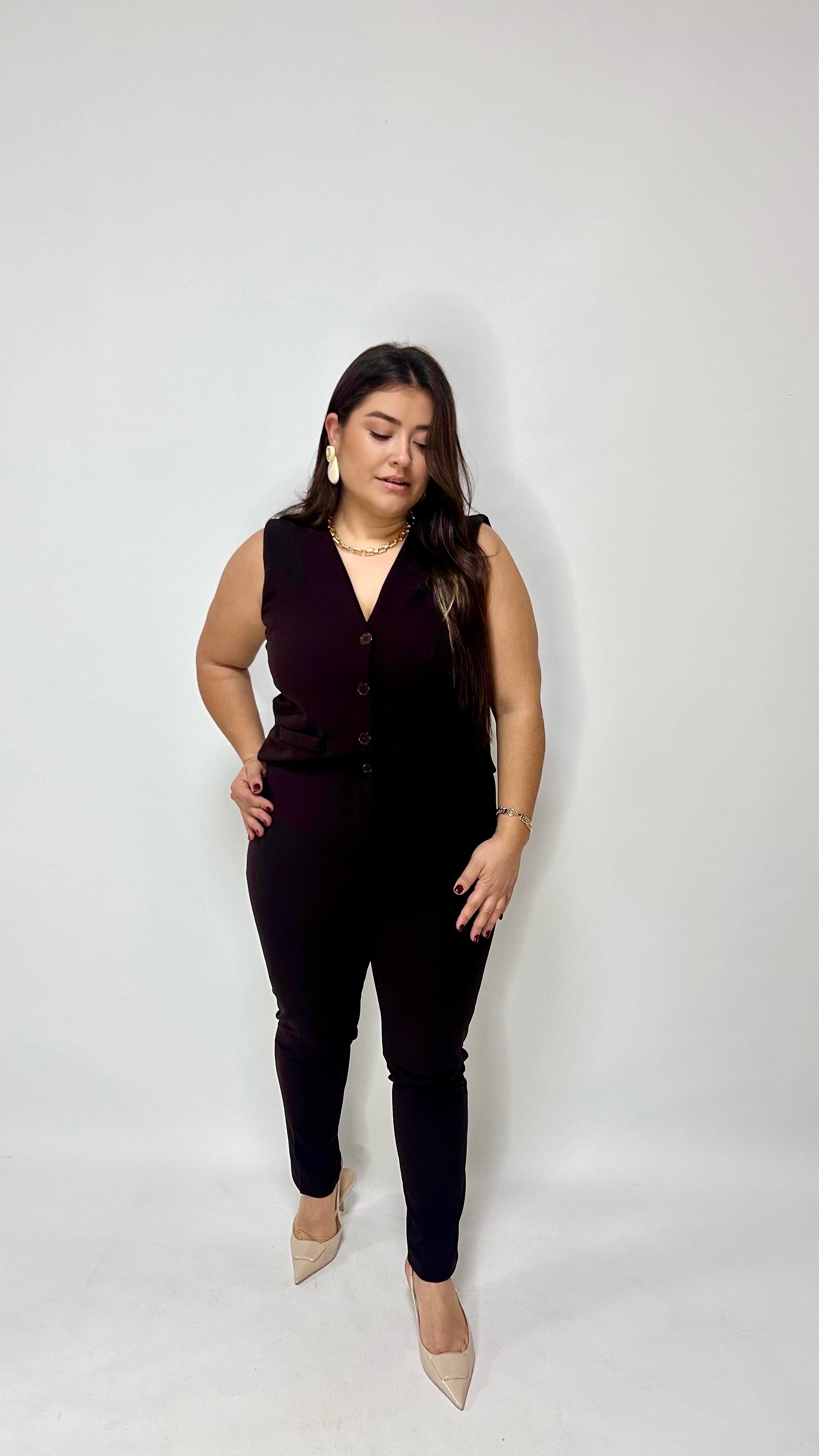 Kahve  Dar Paça Pantolon