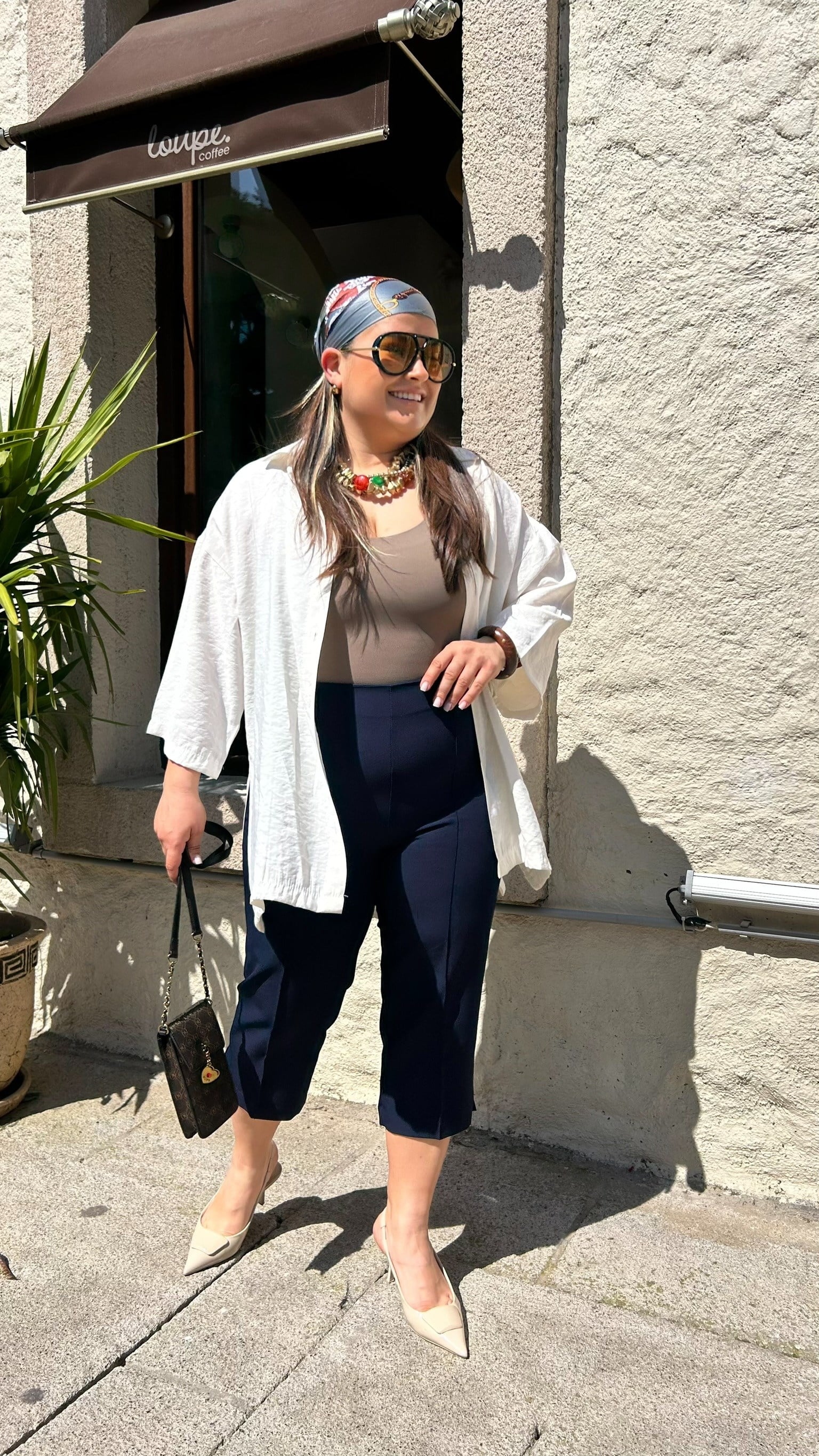 Lacivert Kapri Pantıolon