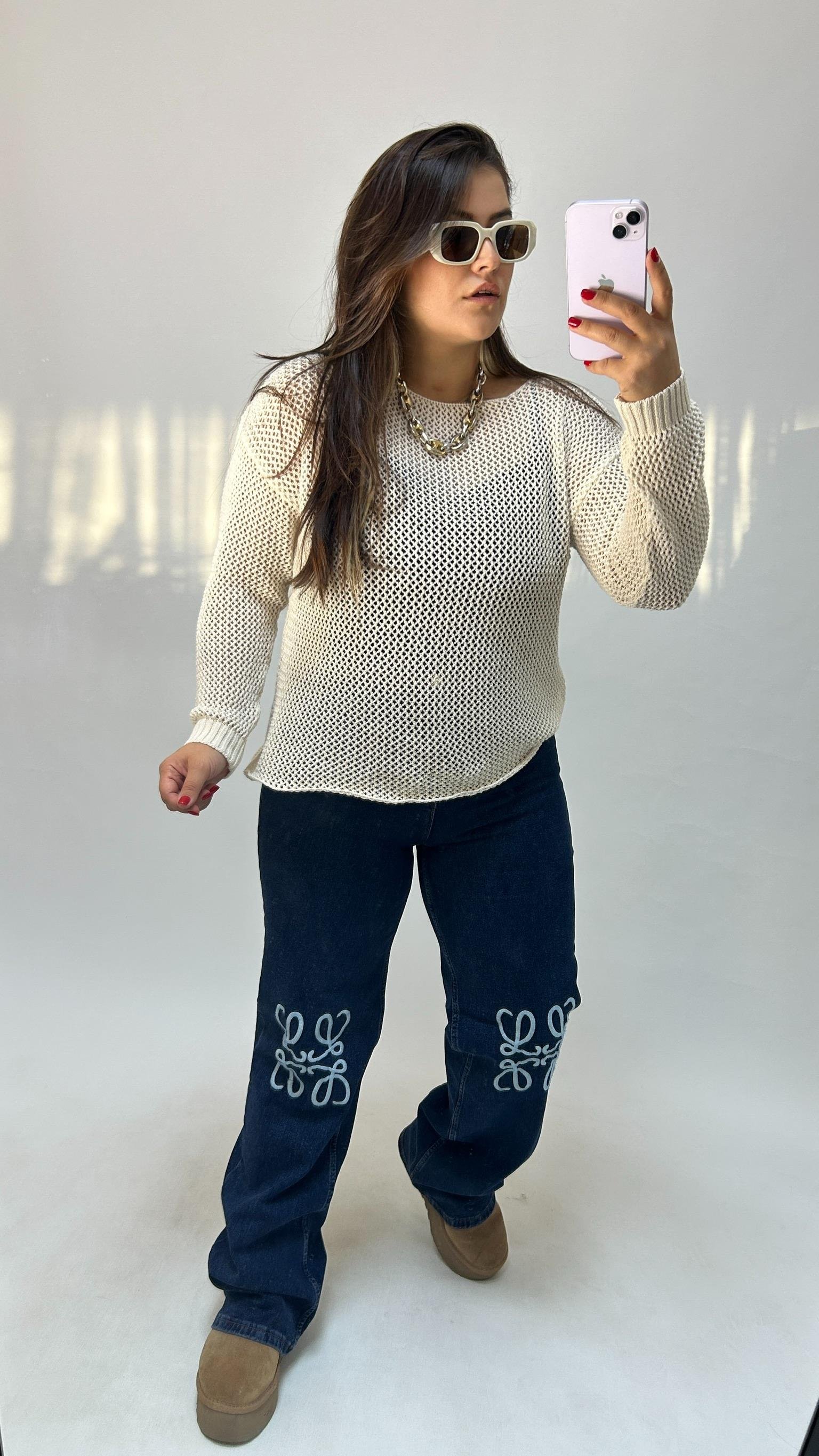 Marka Model Nakış Detay Jean