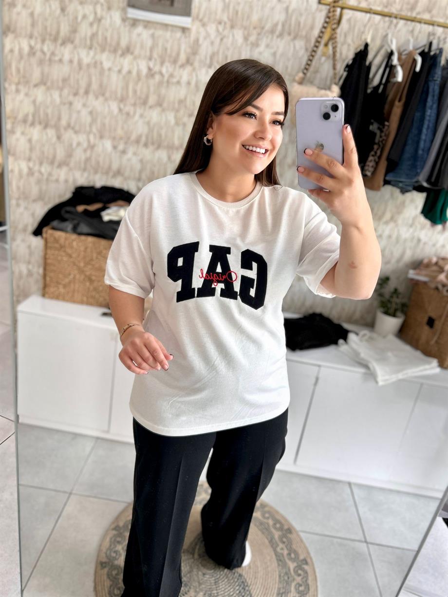 Nakış İşlemeli Tshirt