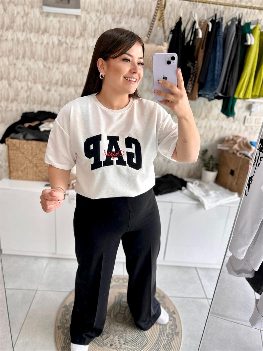 Nakış İşlemeli Tshirt