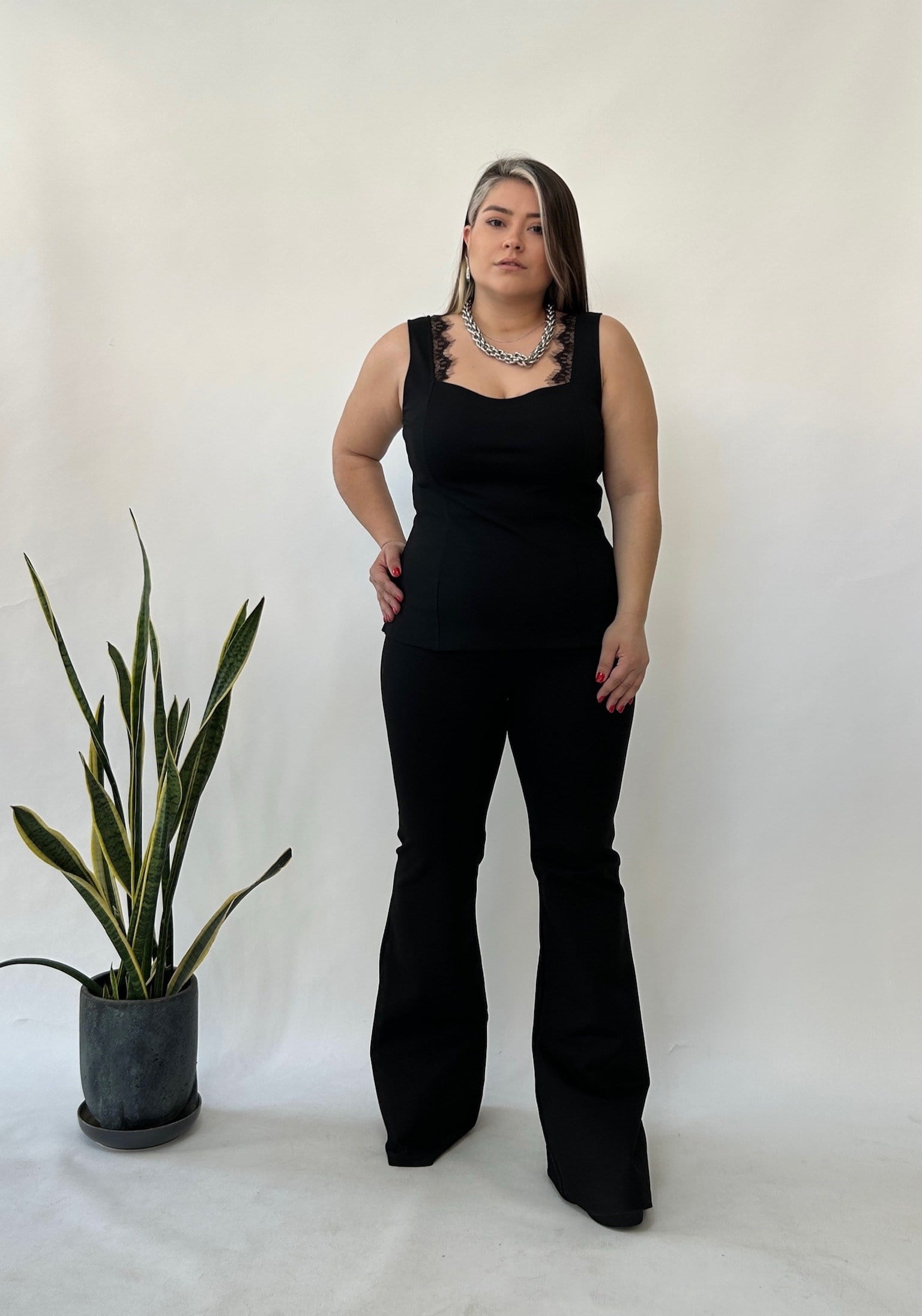 Sihirli Çelik İspanyol Pantolon