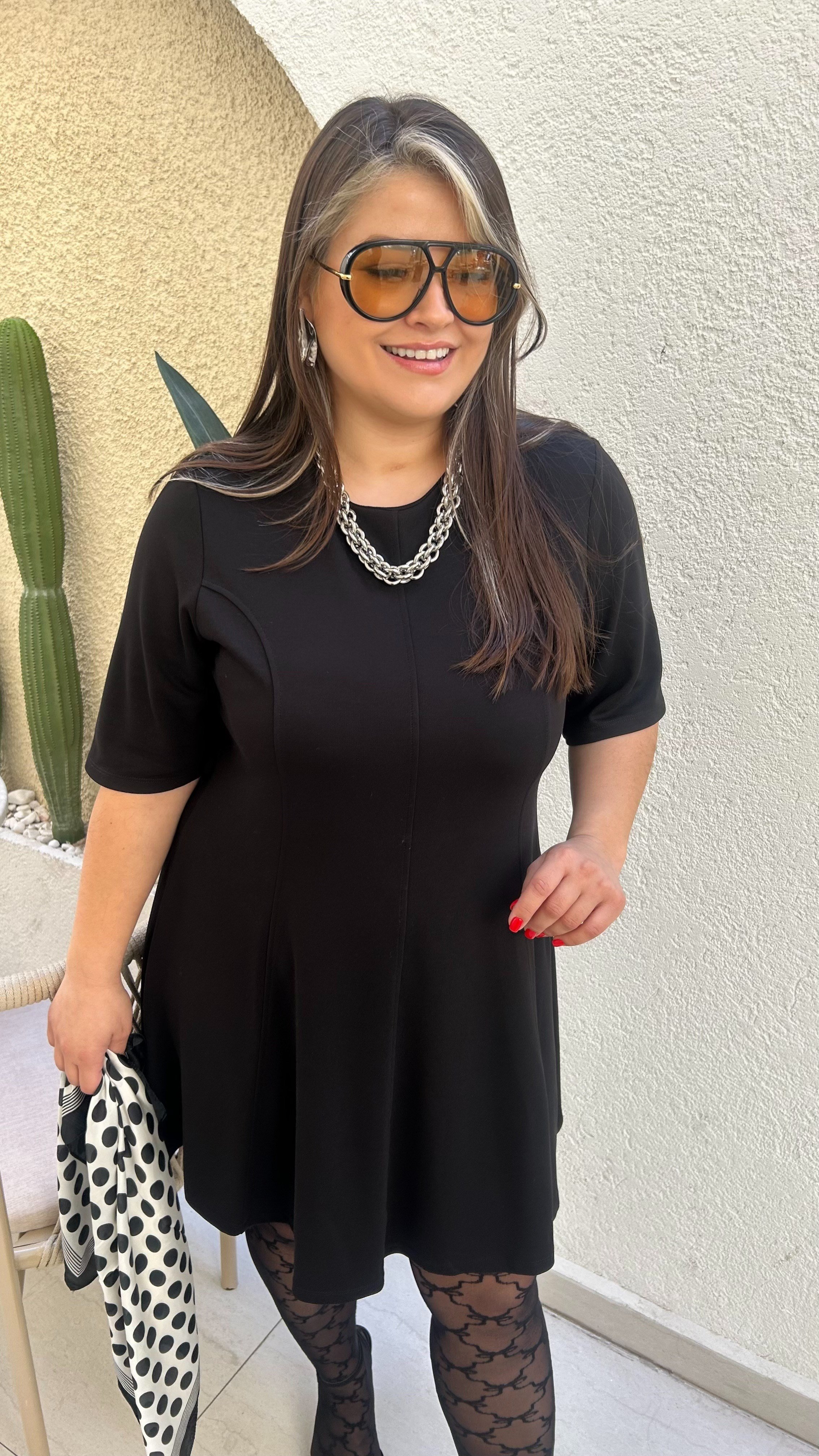 Sihirli Çelik Kumaş Godeli Elbise