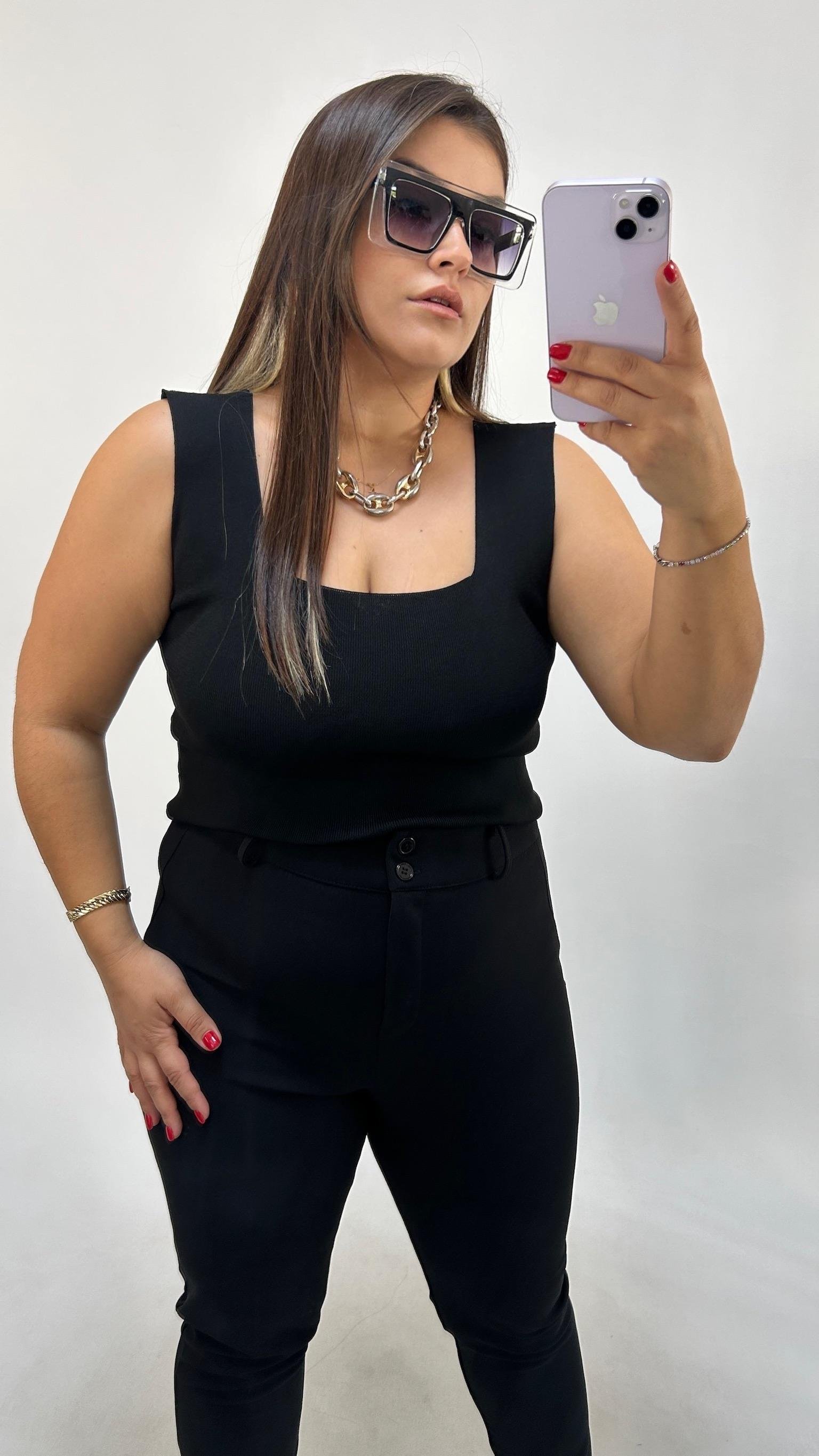 Sihirli Dar Paça Pantolon 