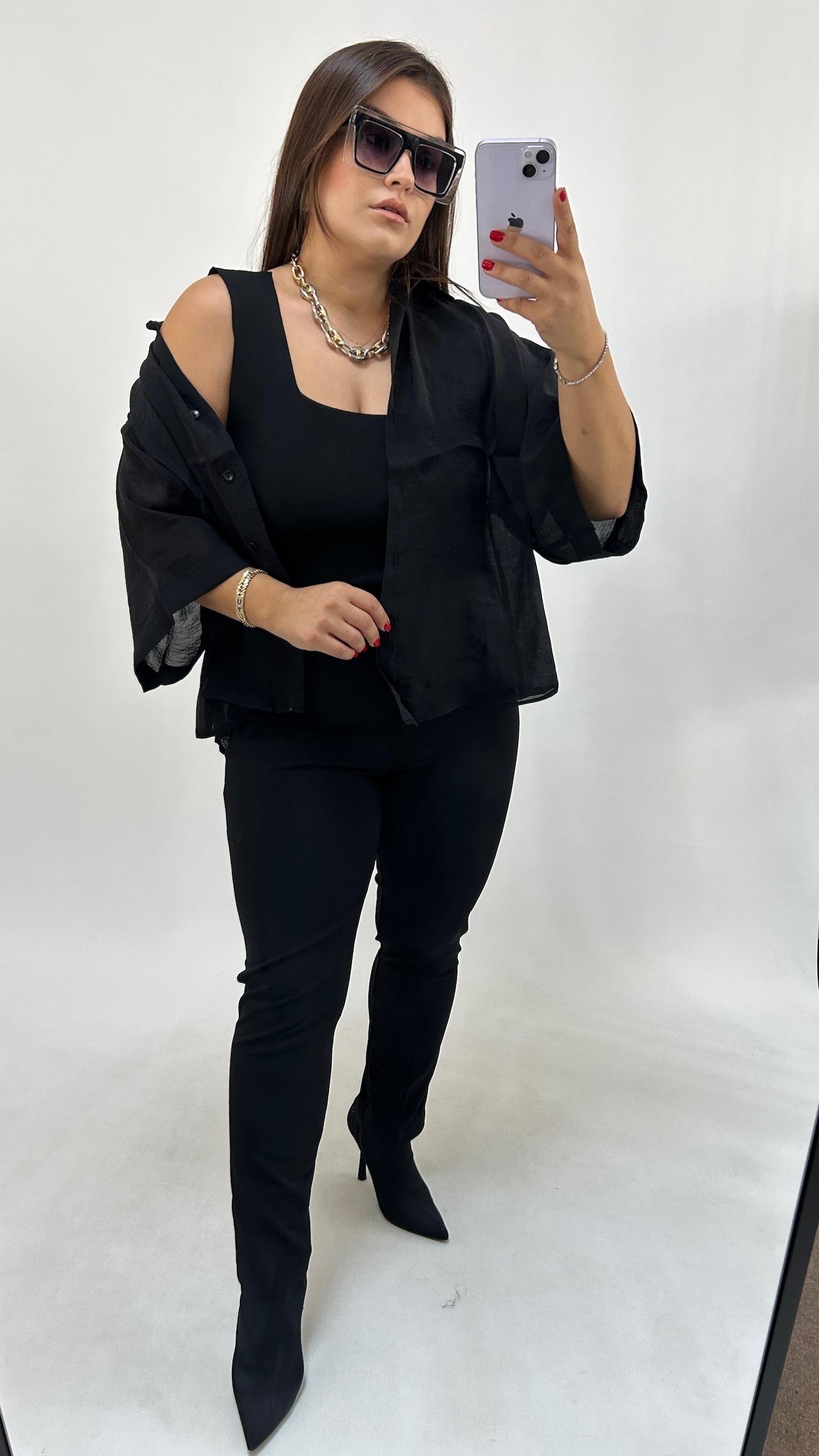 Sihirli Dar Paça Pantolon 