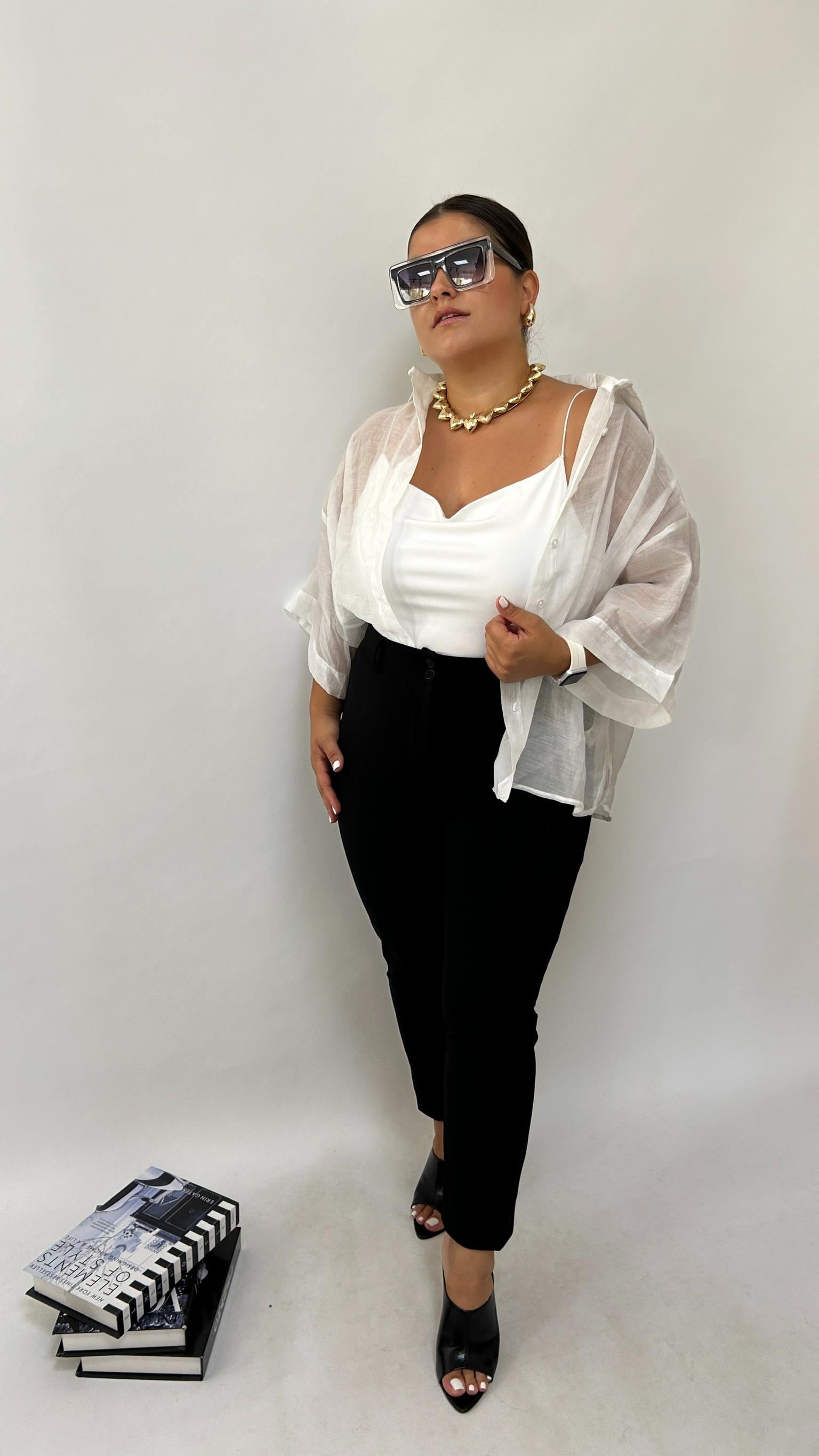 Sihirli Dar Paça Pantolon 