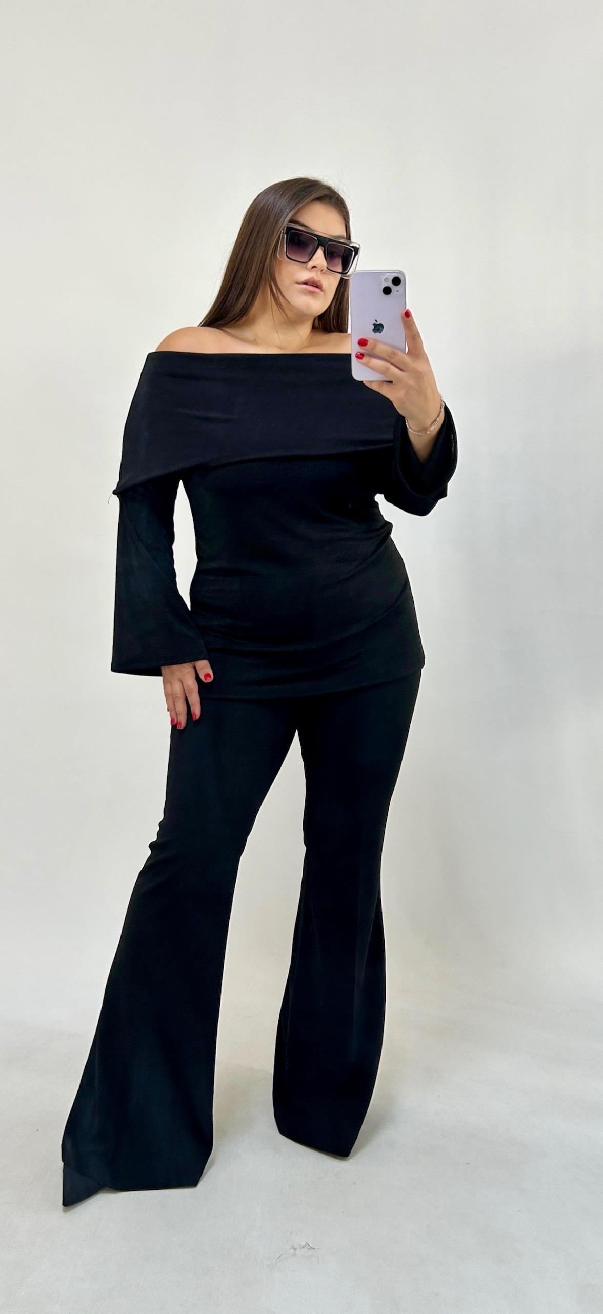 Sihirli Likralı Toparlayıcı İspanyol Pantolon 