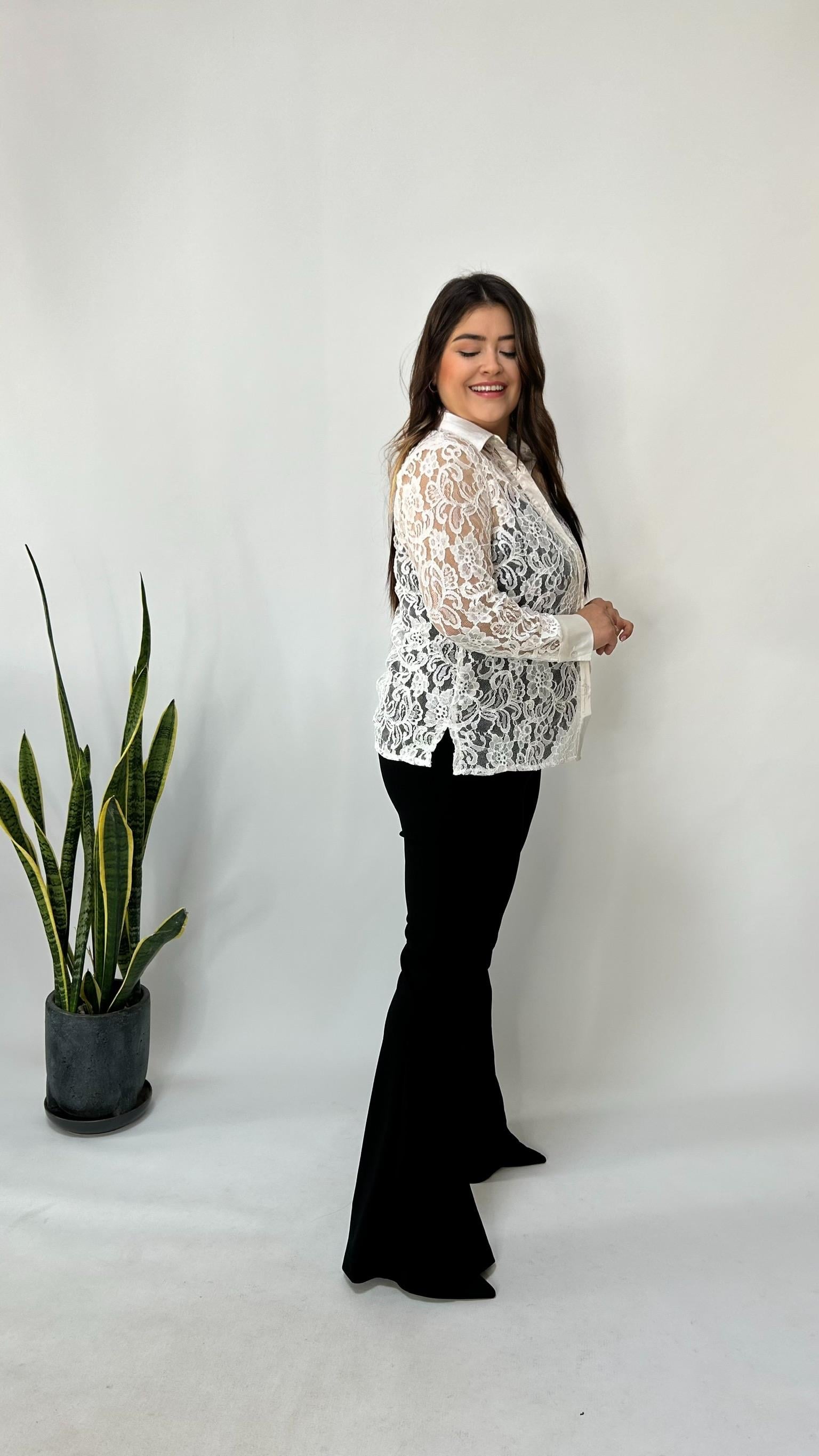 Sihirli Siyah İspanyol Pantolon 