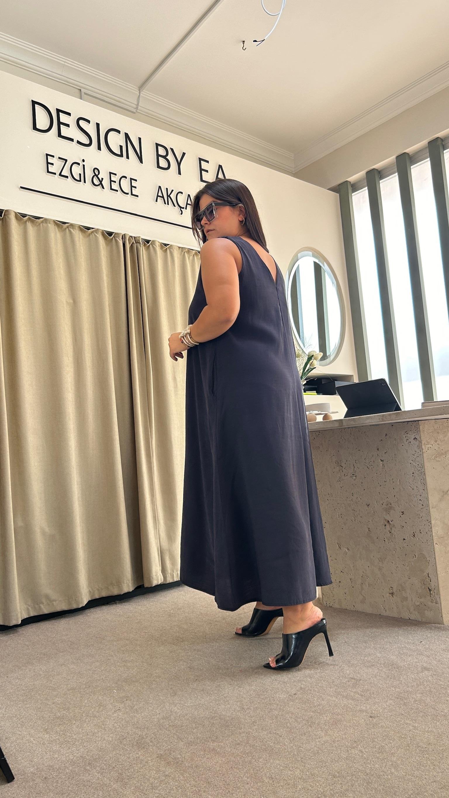 Tencel Kumaş Elbise 