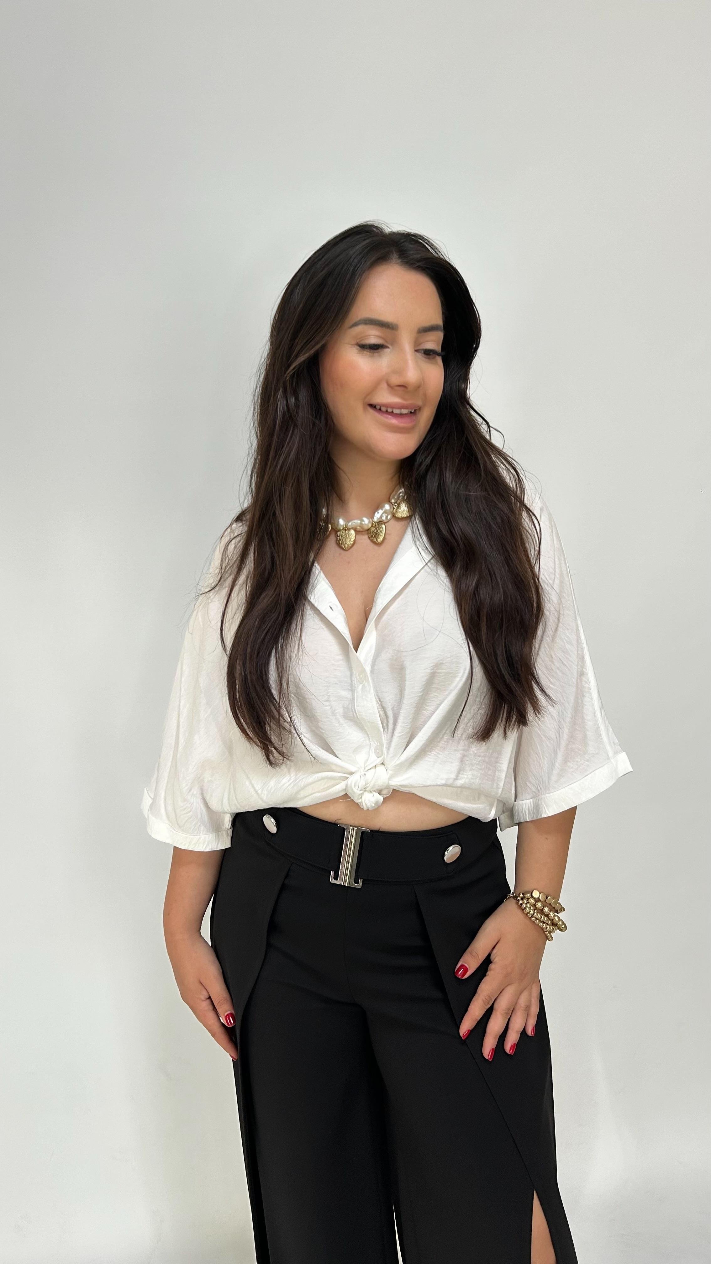 Yırtmaç Detaylı Tasarım Pantolon 