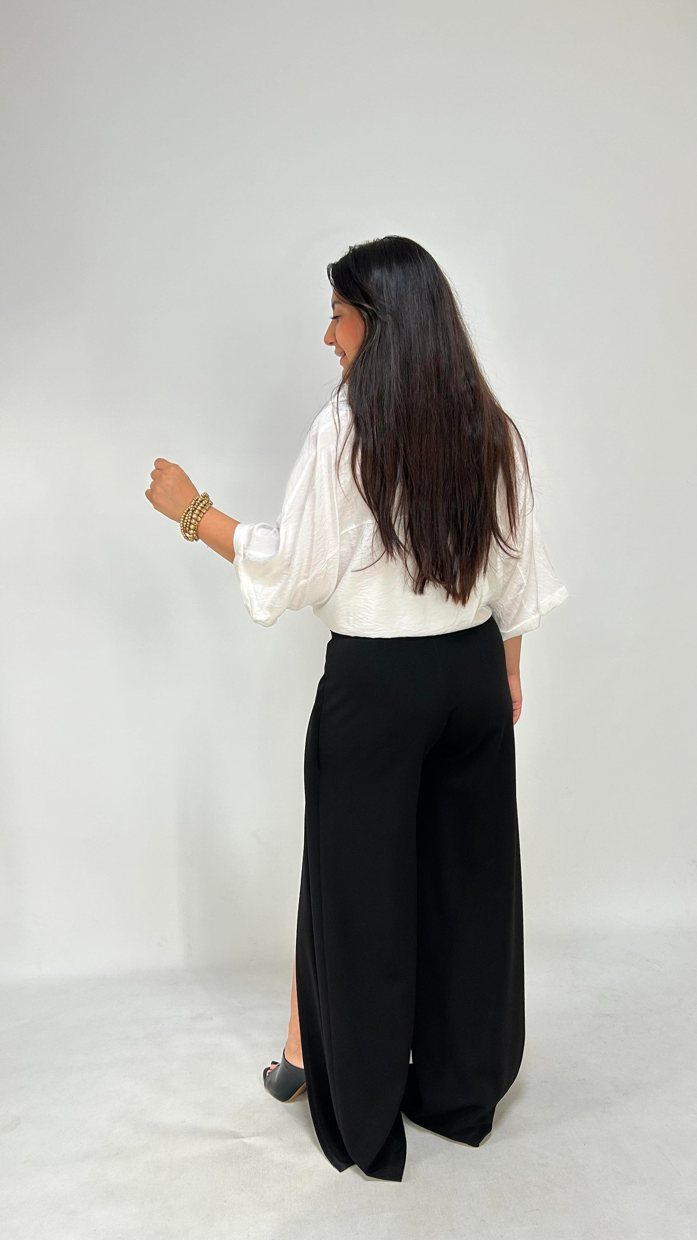 Yırtmaç Detaylı Tasarım Pantolon 