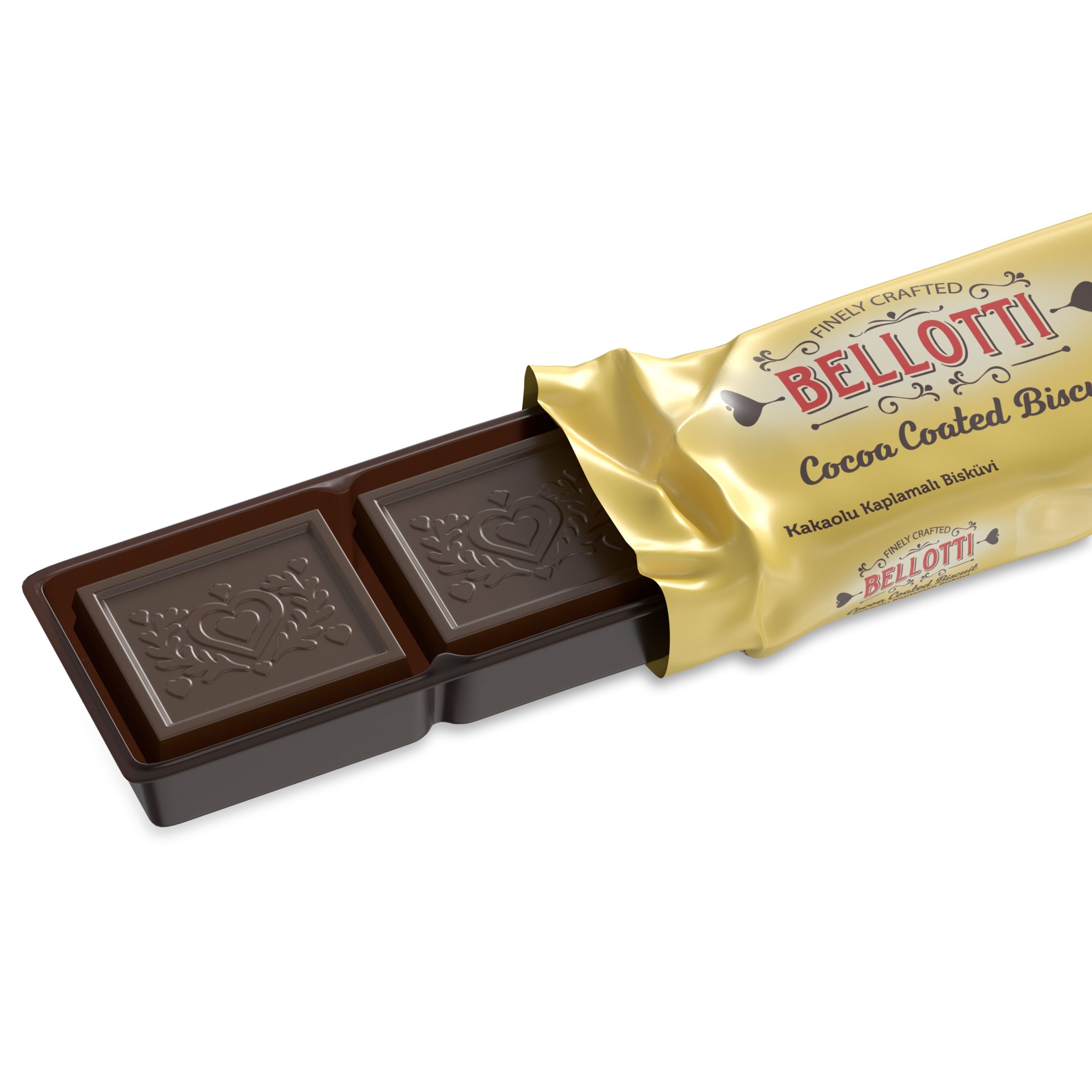 Bellotti Kakao Kaplamalı Bisküvi 102 gr