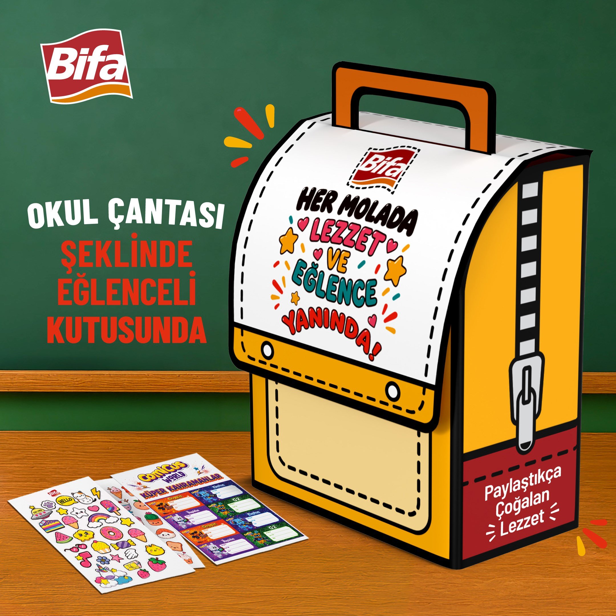 Bifa Eğlenceli Okul Molası Paketi – 18’li