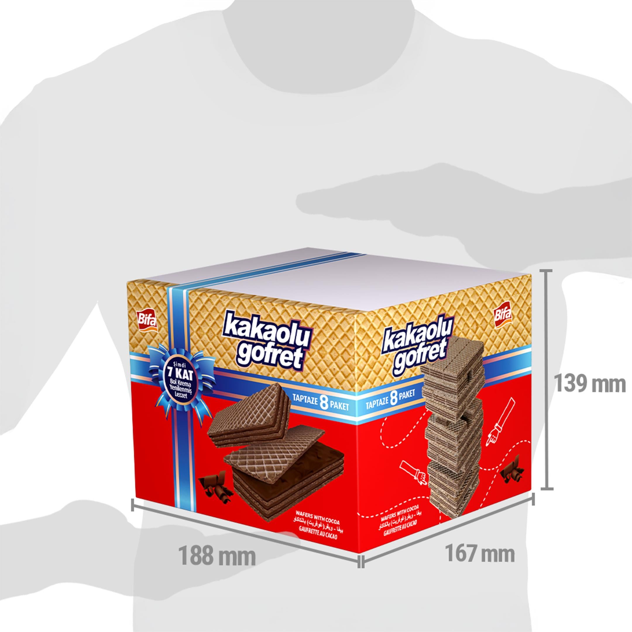 Bifa Kakaolu Gofret 1000 gr