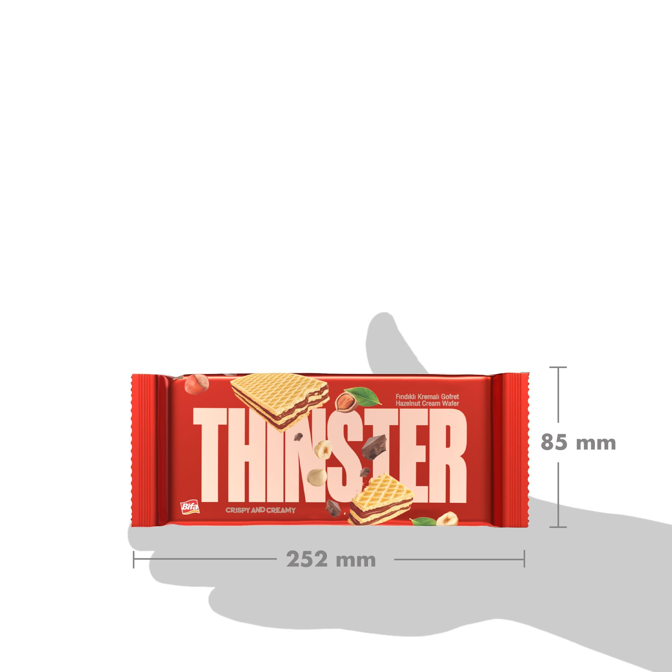 Thinster Fındıklı Kremalı Büyük Boy Gofret 142 gr x 2 adet