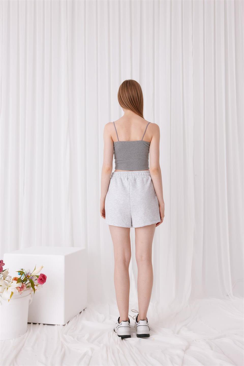 Askılı Crop Atlet Büstiyer