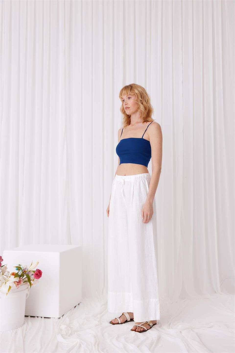 Askılı Crop Atlet Büstiyer