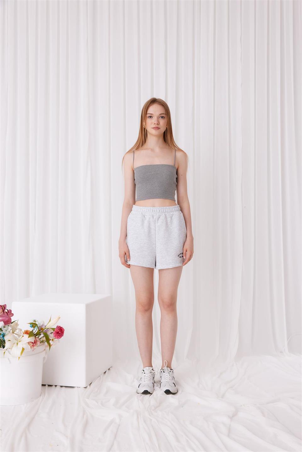 Askılı Crop Atlet Büstiyer