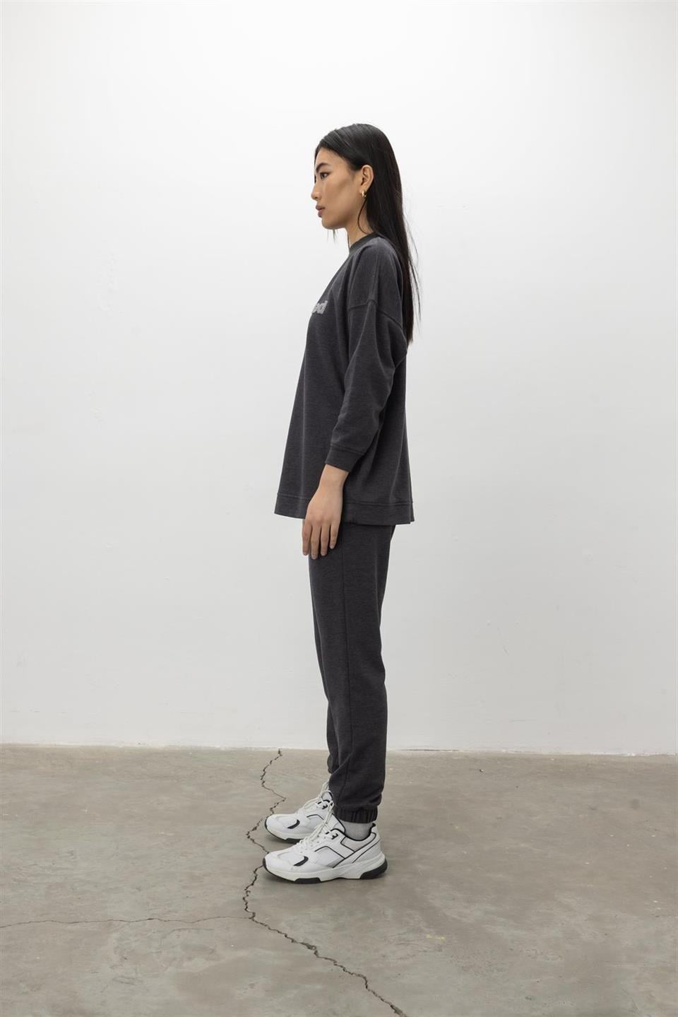 Committed Nakış İşlemeli Sweatshirt