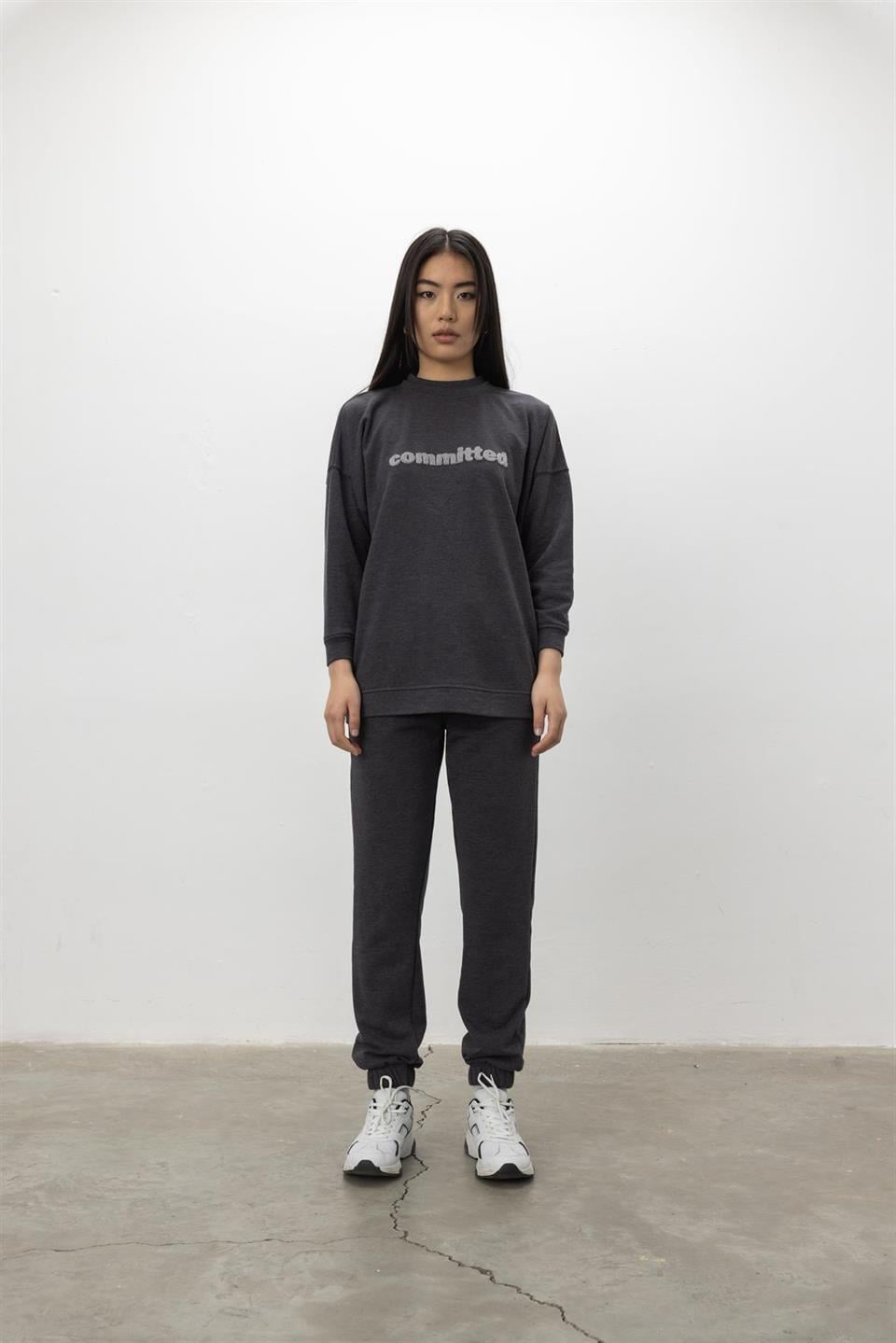 Committed Nakış İşlemeli Sweatshirt