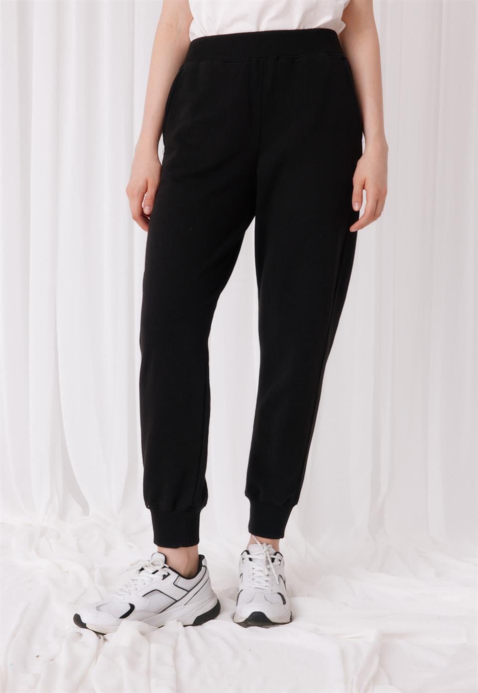 BF041 - Kadın Cepli Jogger Eşofman Altı -TUBİA