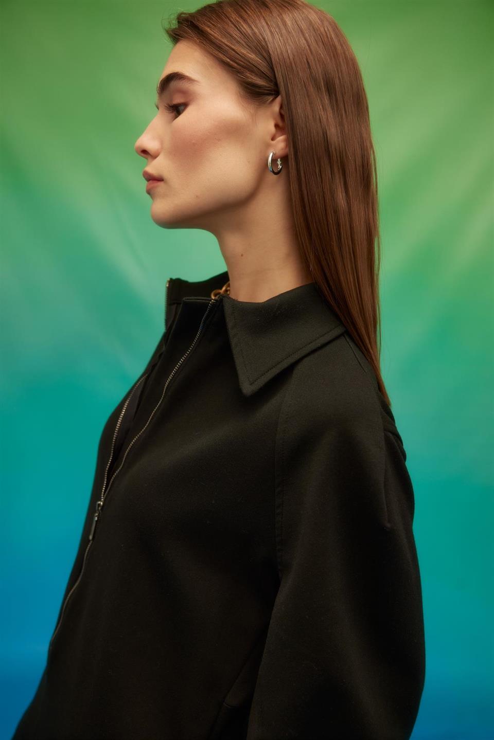 Siyah Çelik İnterlok Elbise