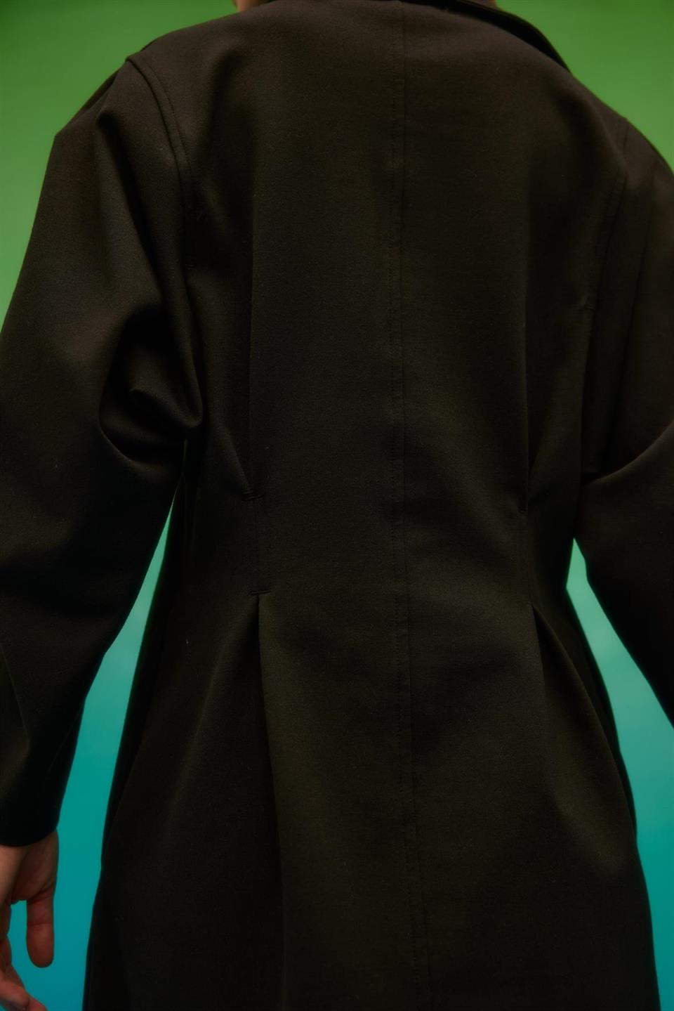 Siyah Çelik İnterlok Elbise