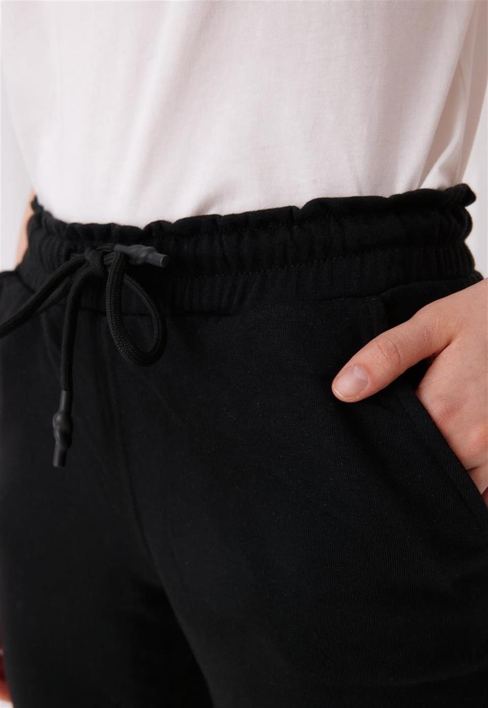 Siyah Jogger Eşofman Altı
