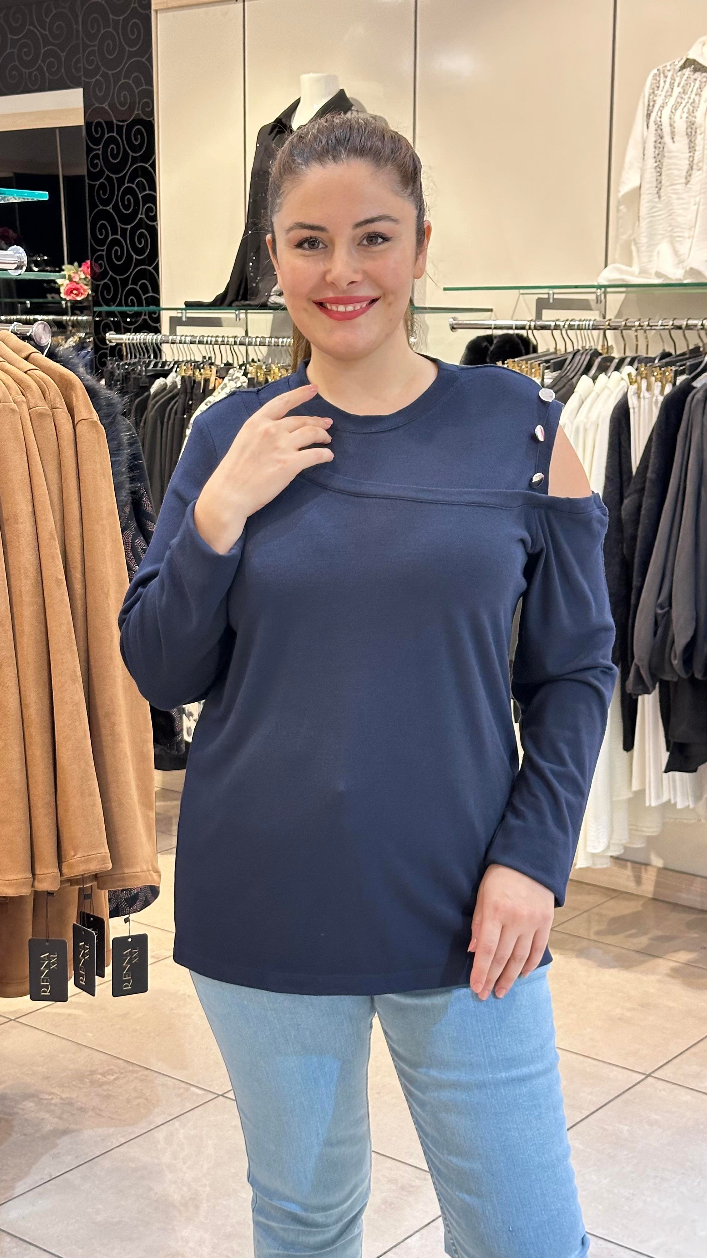 Kol Detaylı Bluz 6537 Rm