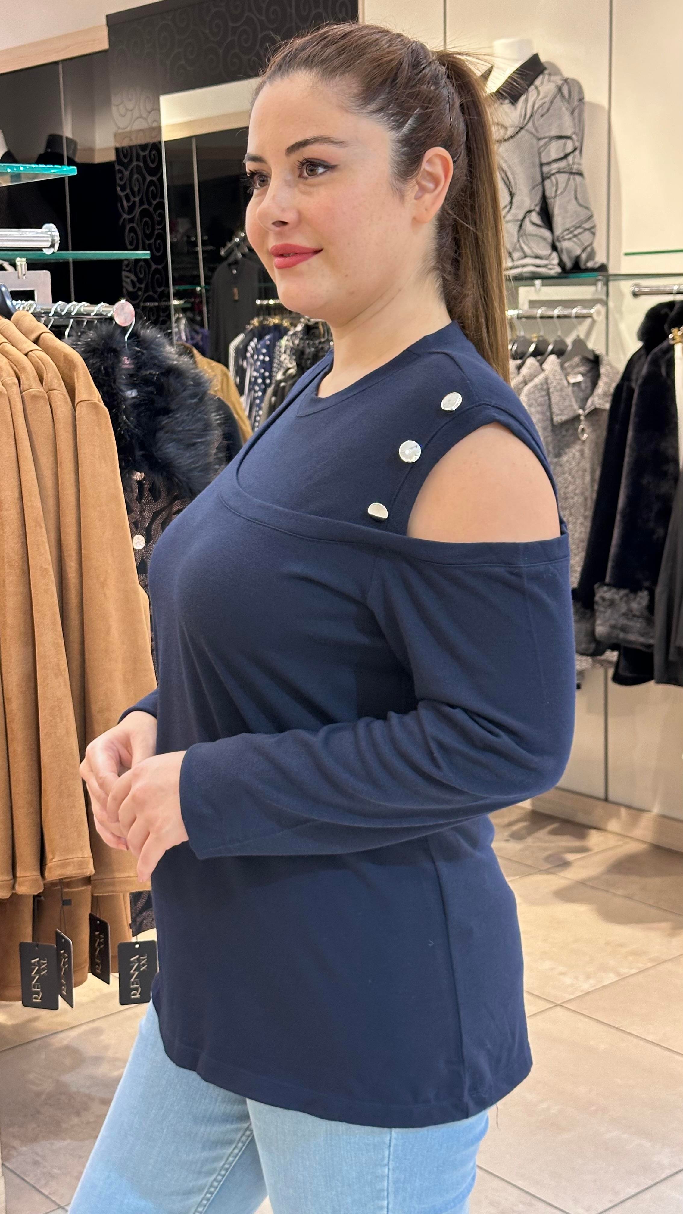 Kol Detaylı Bluz 6537 Rm