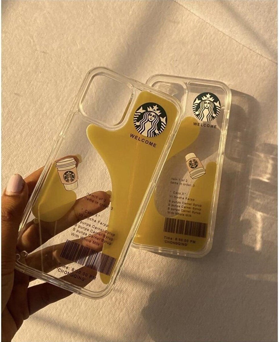 Iphone 11 Sulu Starbucks Latteli Kılıf