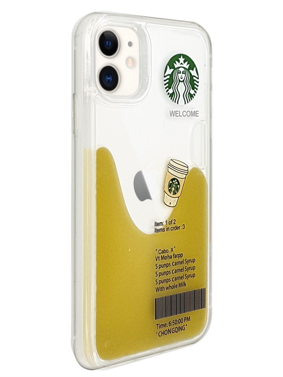 Iphone 11 Sulu Starbucks Latteli Kılıf
