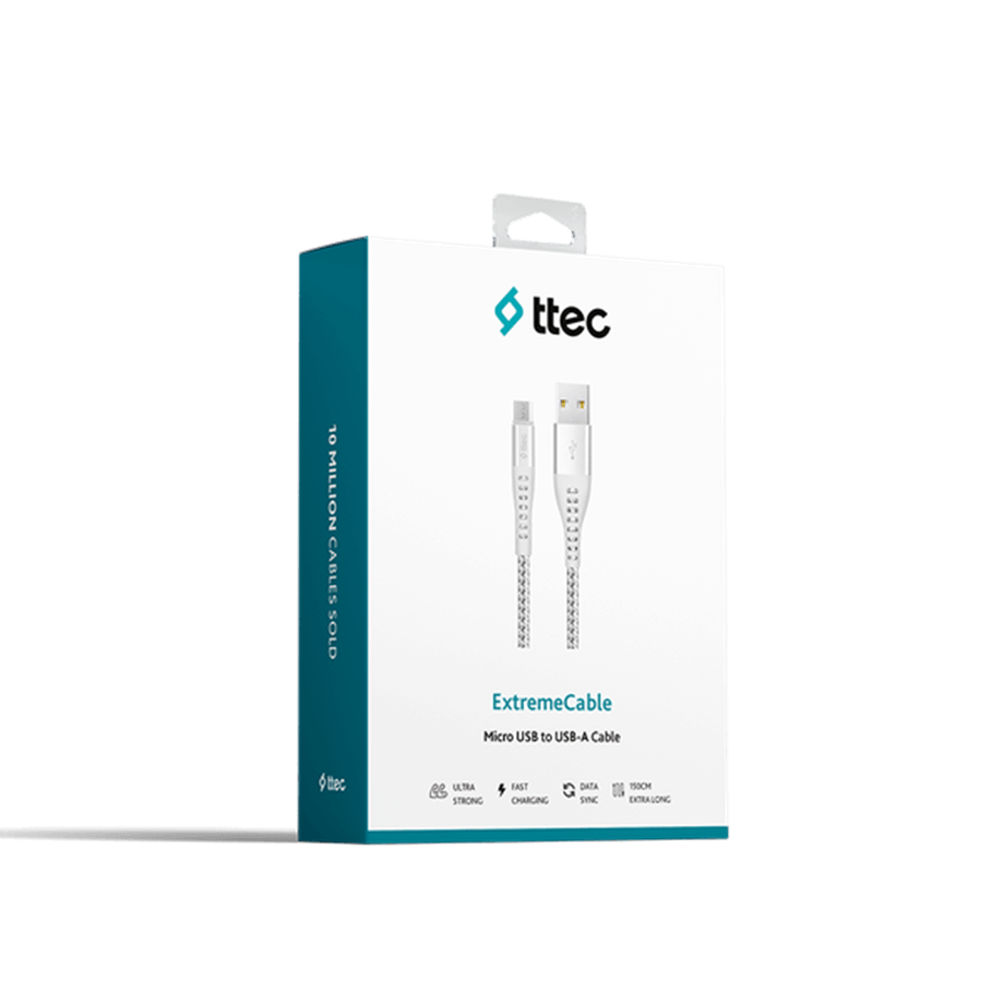 Ttec ExtremeCable Ekstra Dayanıklı Micro USB Şarj Kablosu 150cm