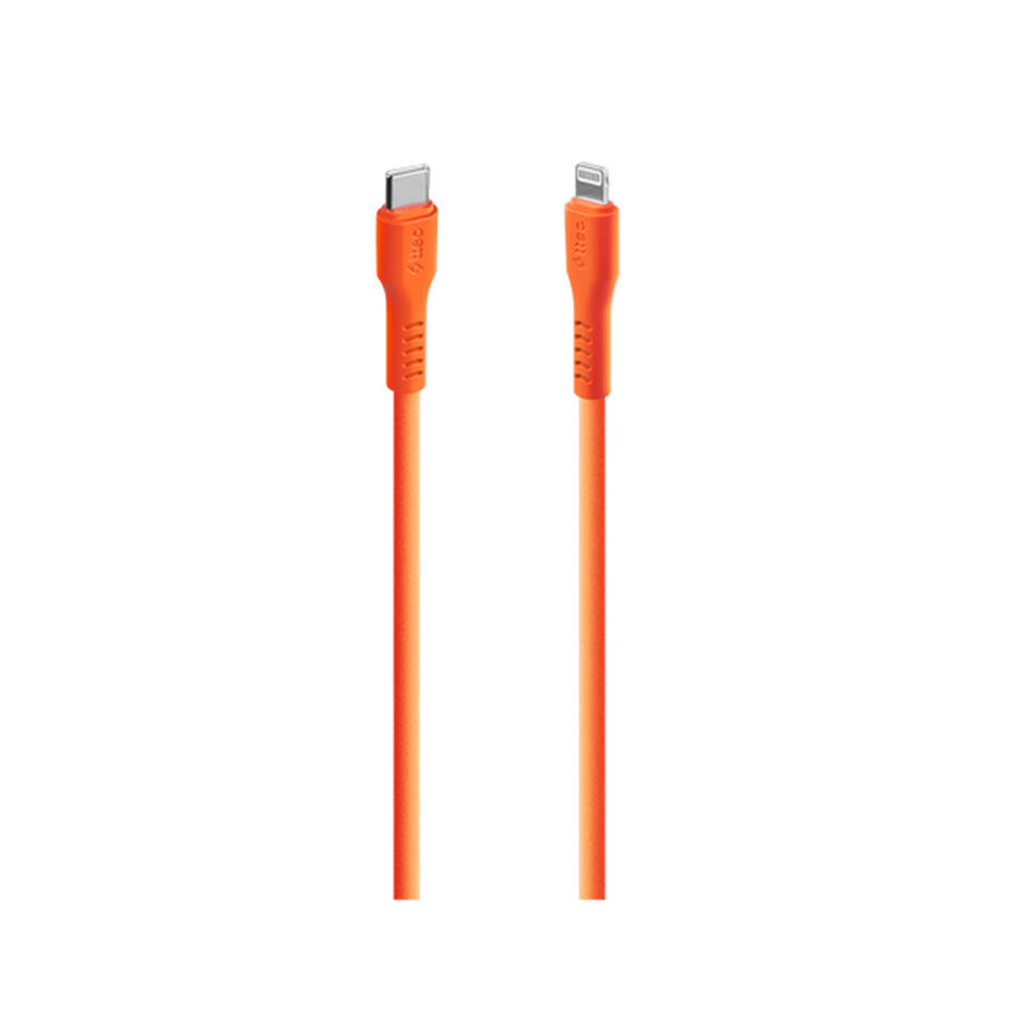 ttec USB-C - Lightning Hızlı Şarj Kablosu 120cm Neon Turuncu