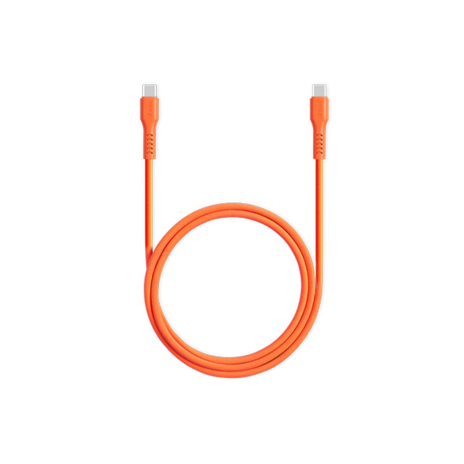 Ttec USB-C - USB-C 120cm 60W PD/QC Hızlı Şarj/Data Kablosu Neon Turuncu